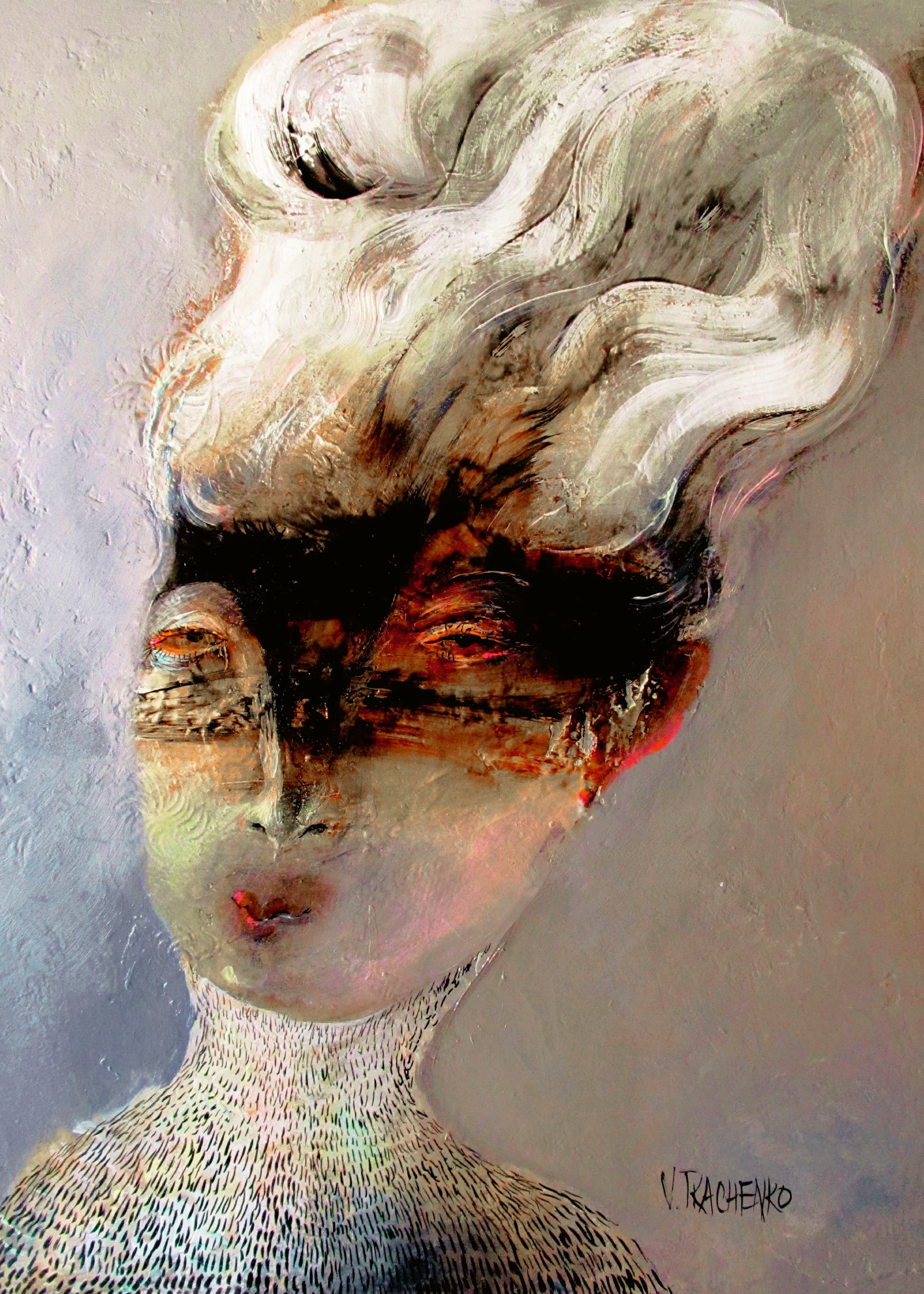 Ivory Mystic Elegance Poster 0