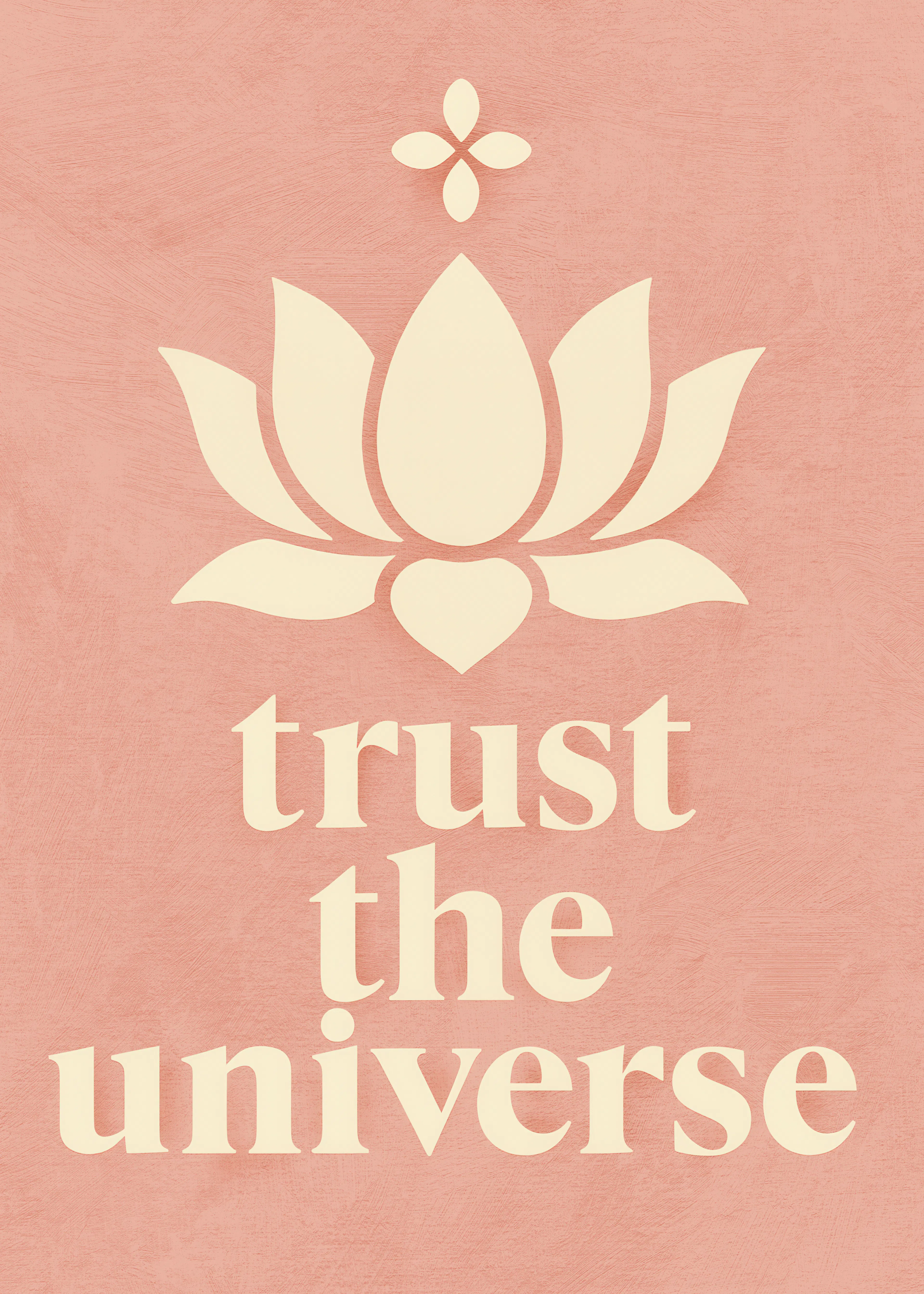 Confiance en l'Univers Poster 0
