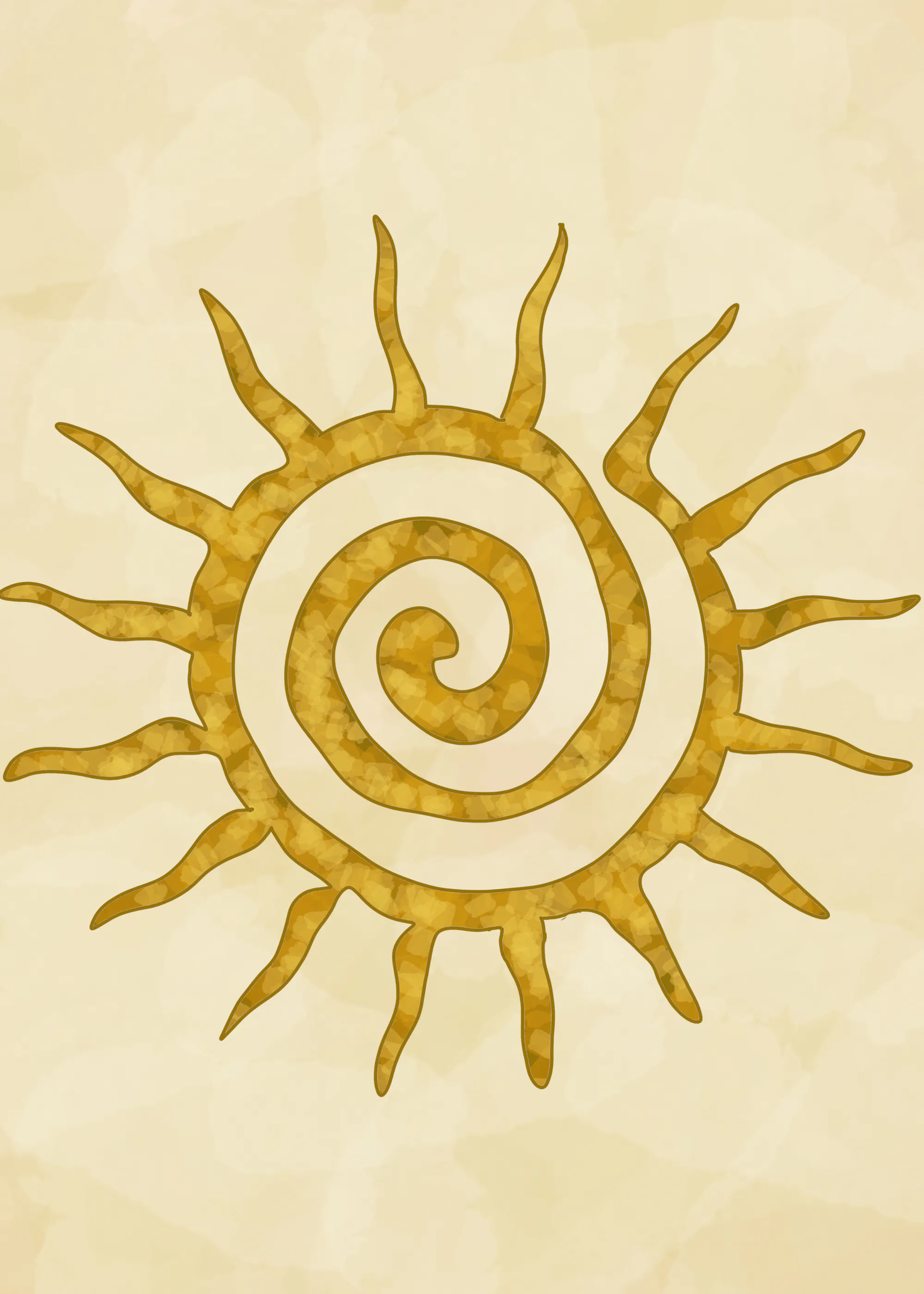 Kultainen Spiraali Juliste 0