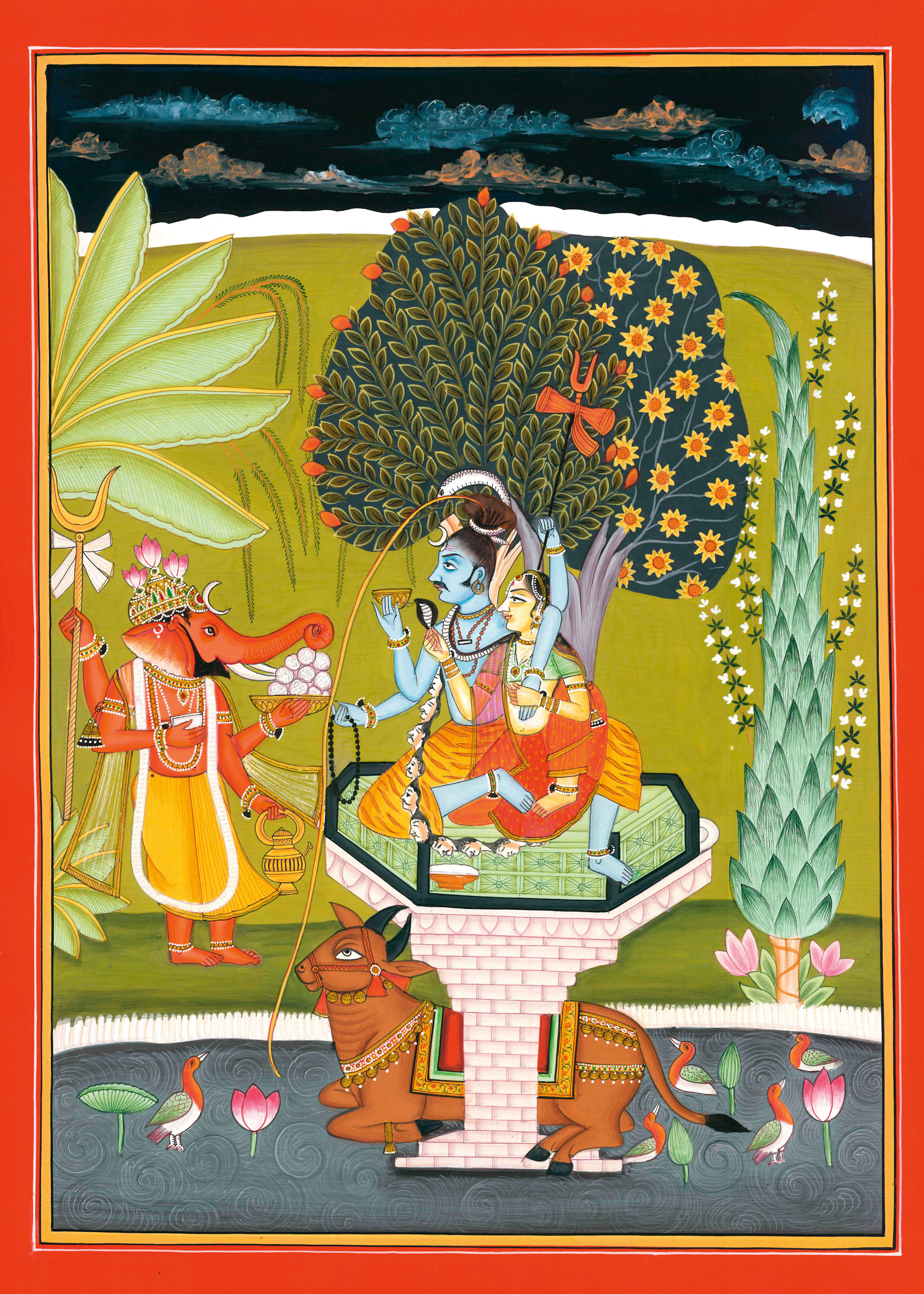 Divin Krishna Poster 0