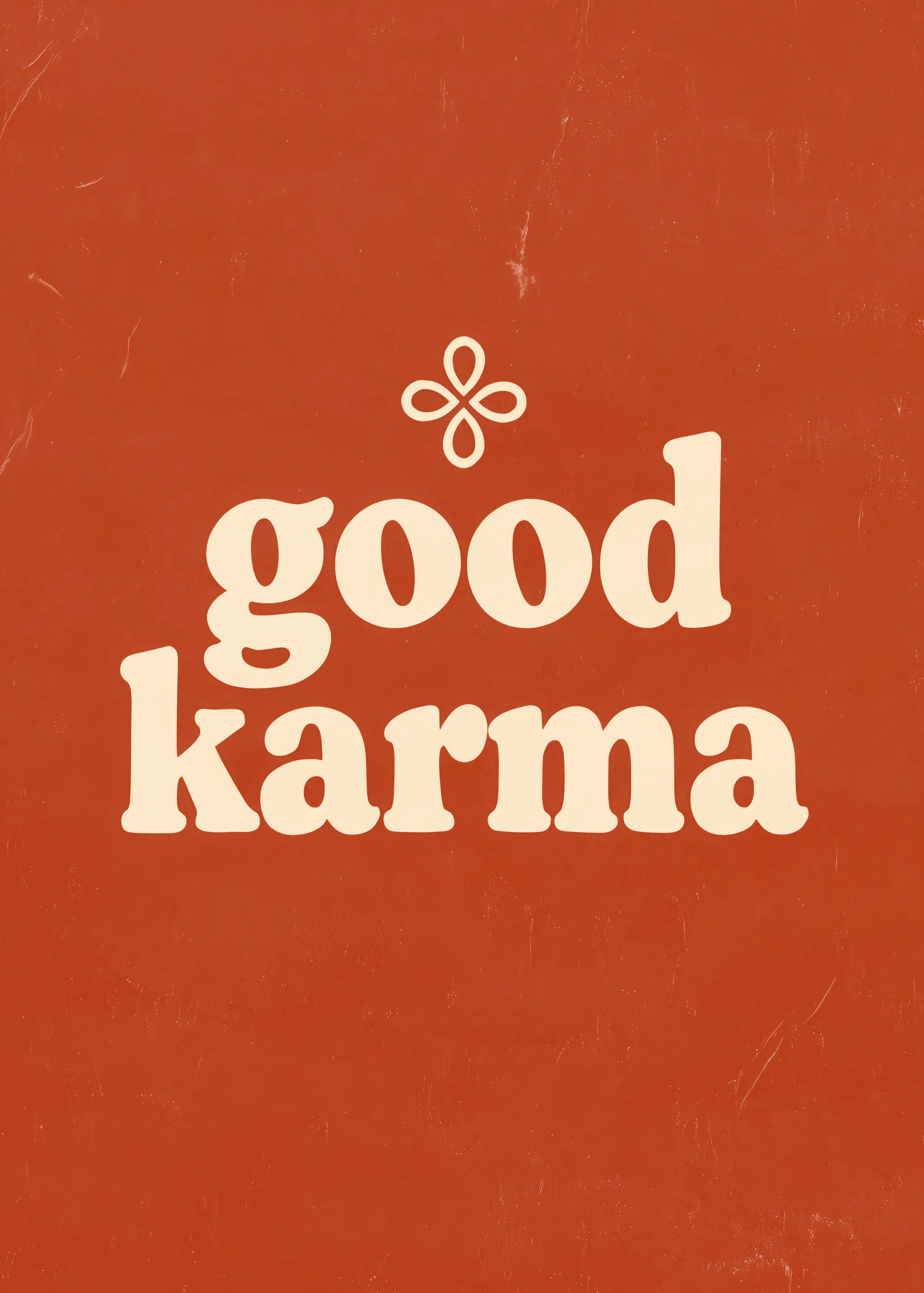 Orange Bon Karma Poster 0