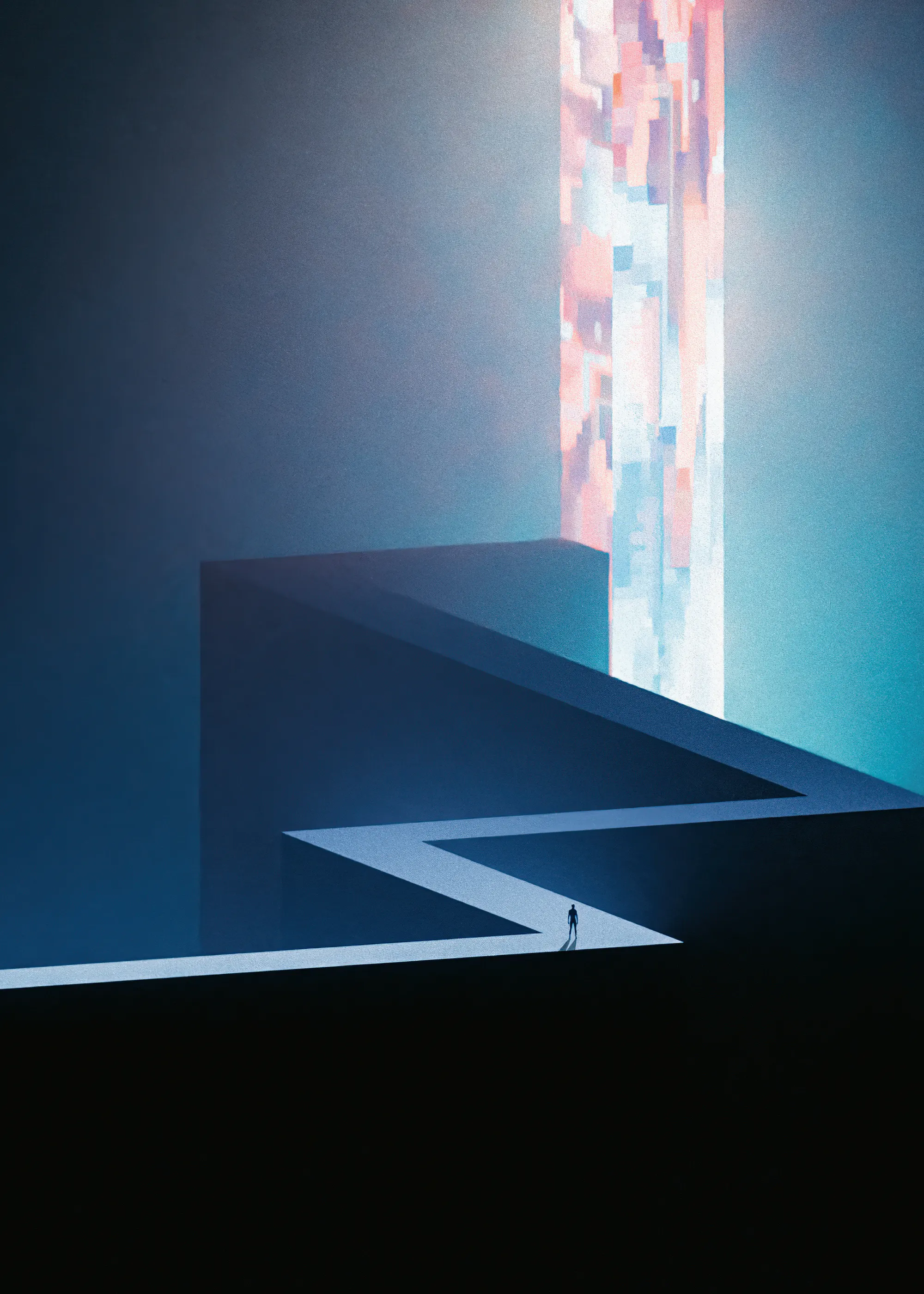 Neon Prisma Poster 0