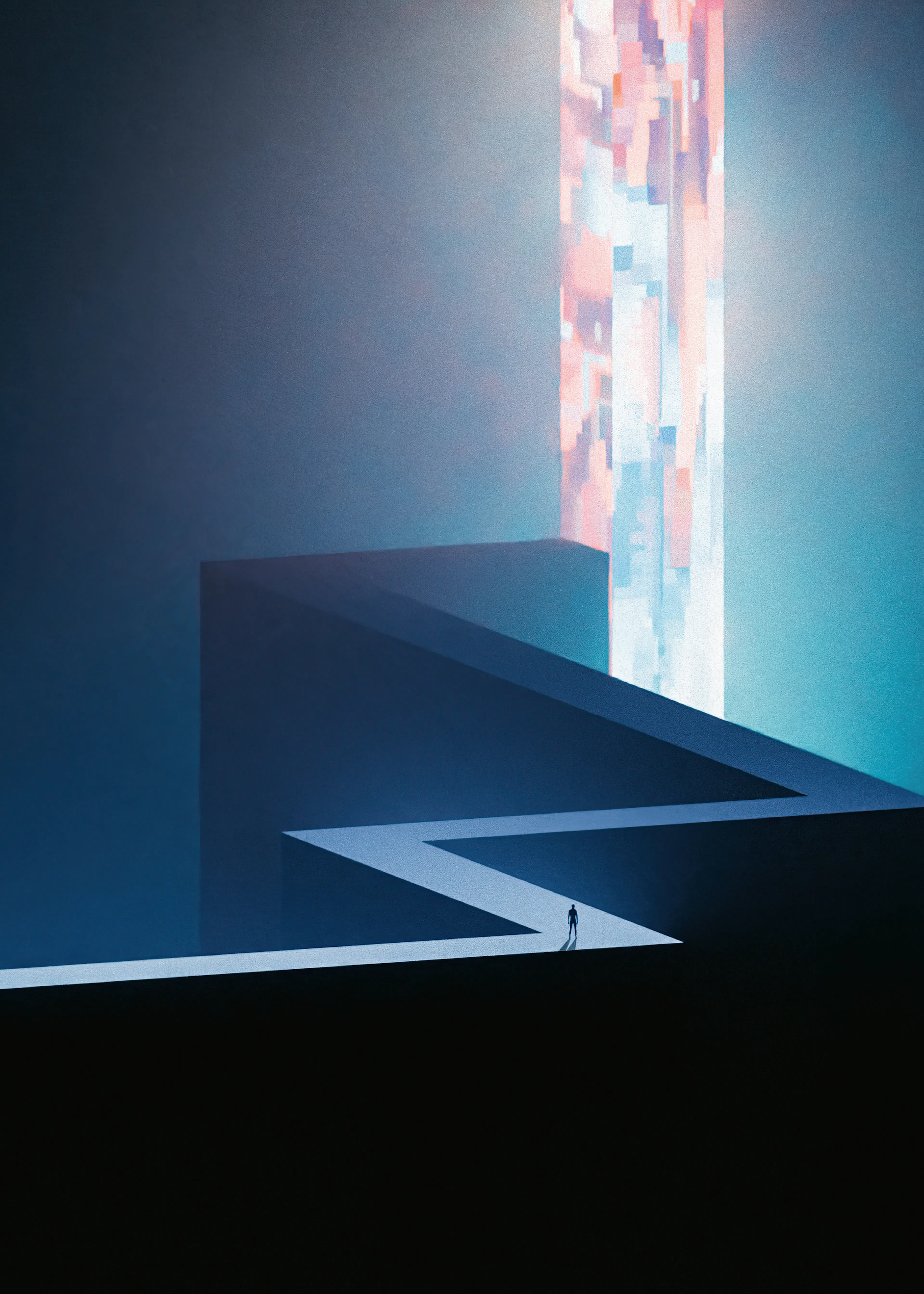 Neon Prisma Poster 0