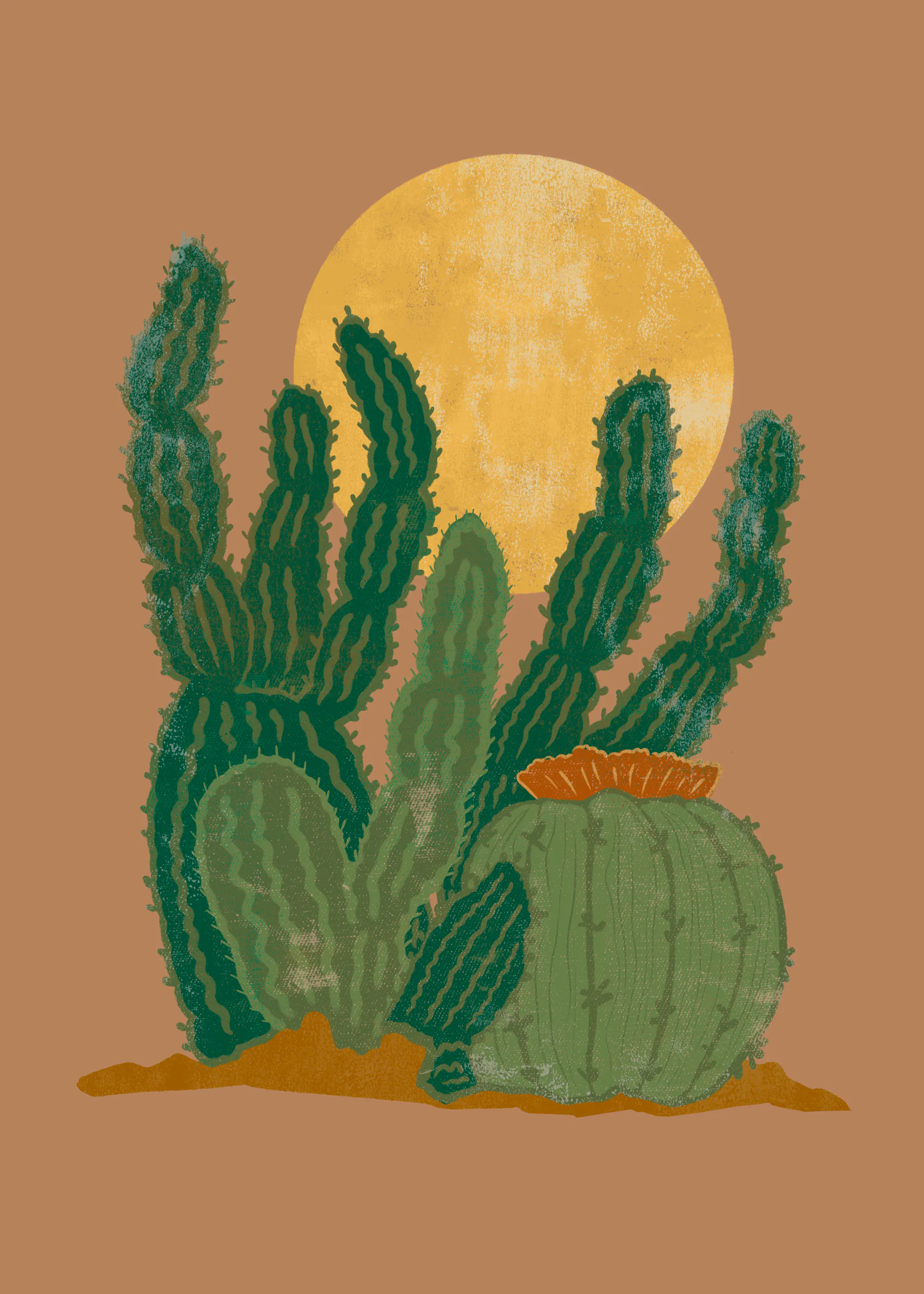 Desert Glow Poster 0