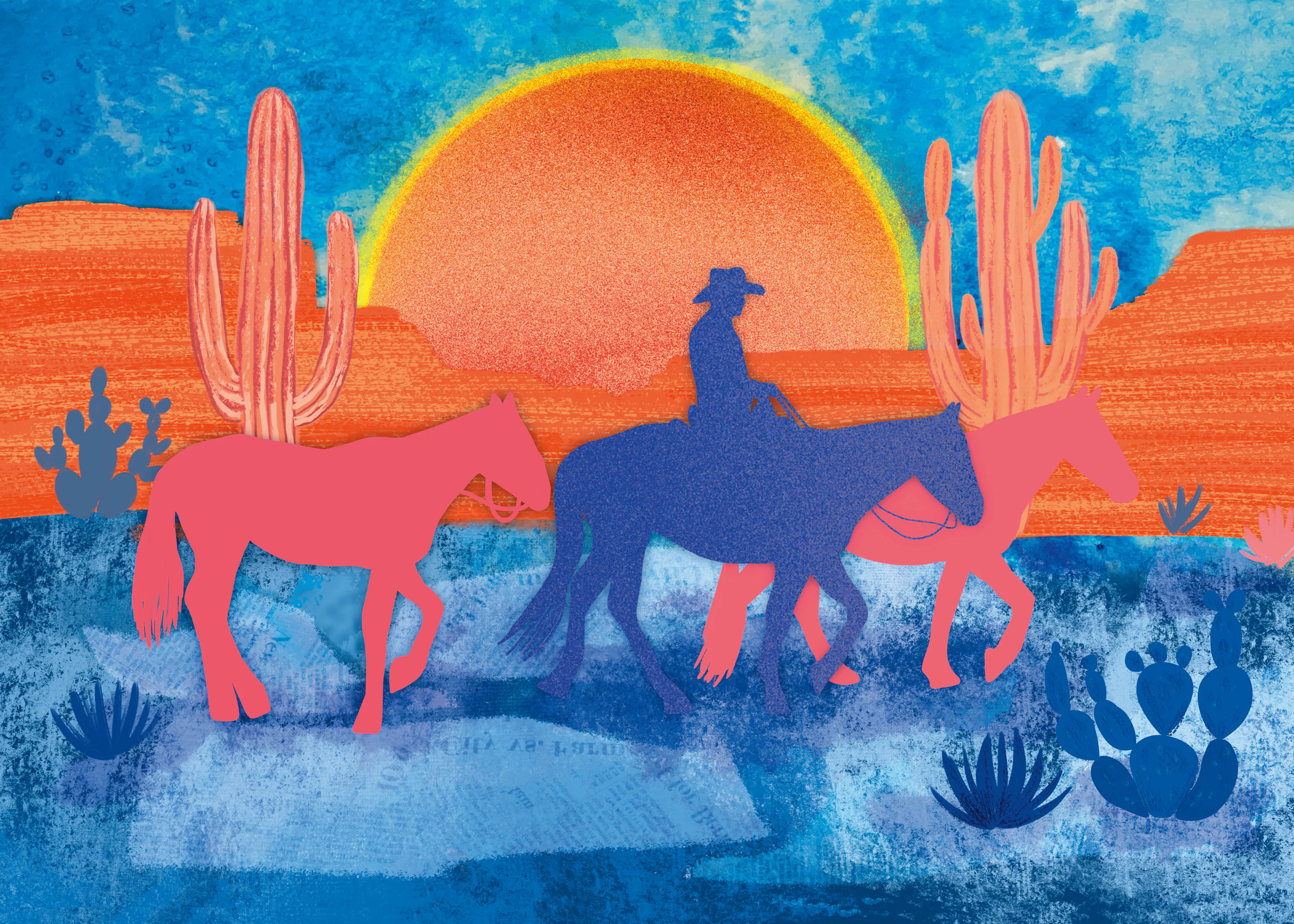 Desert Sunset Poster 0