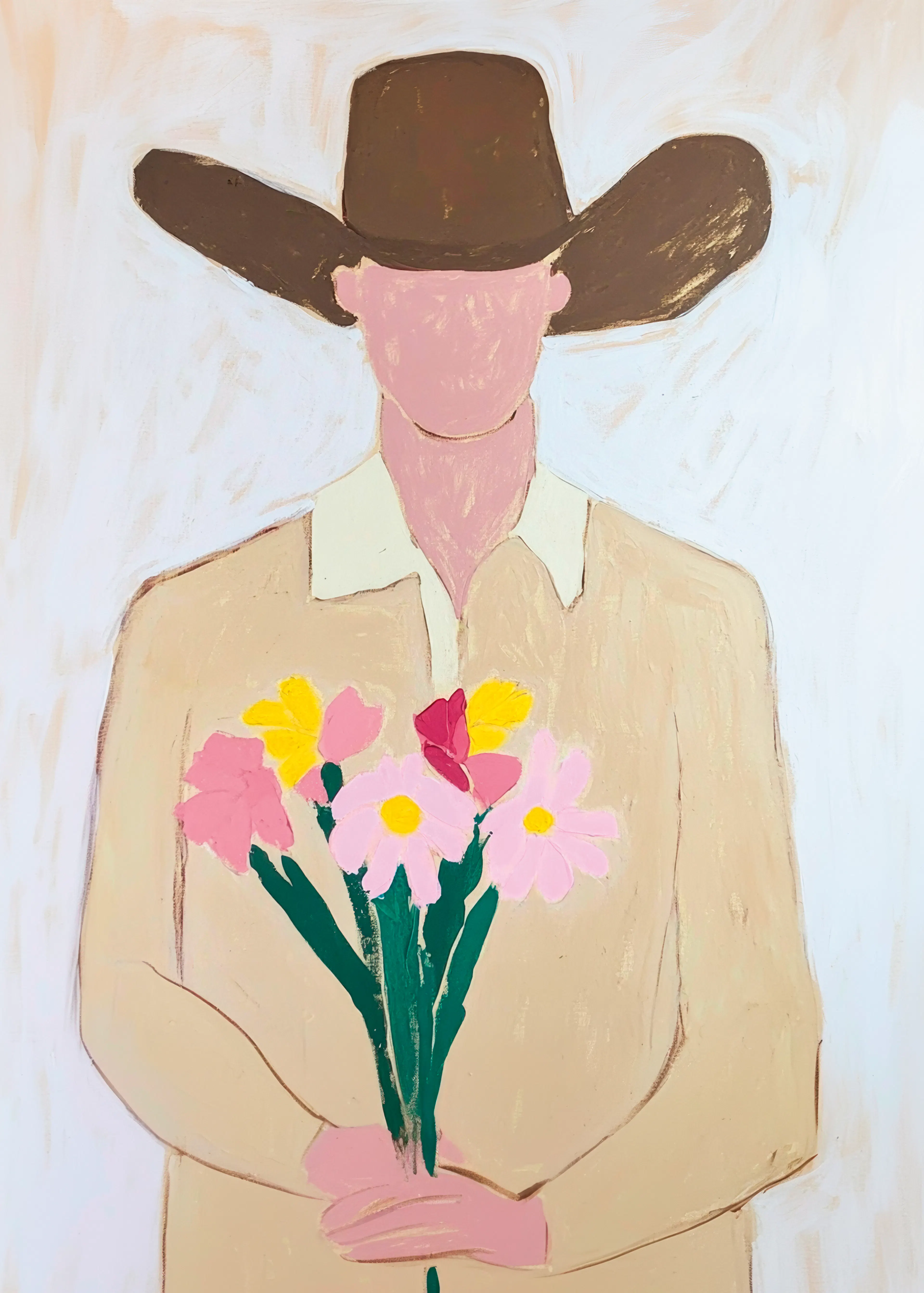 Wildflower Cowboy Poster 0