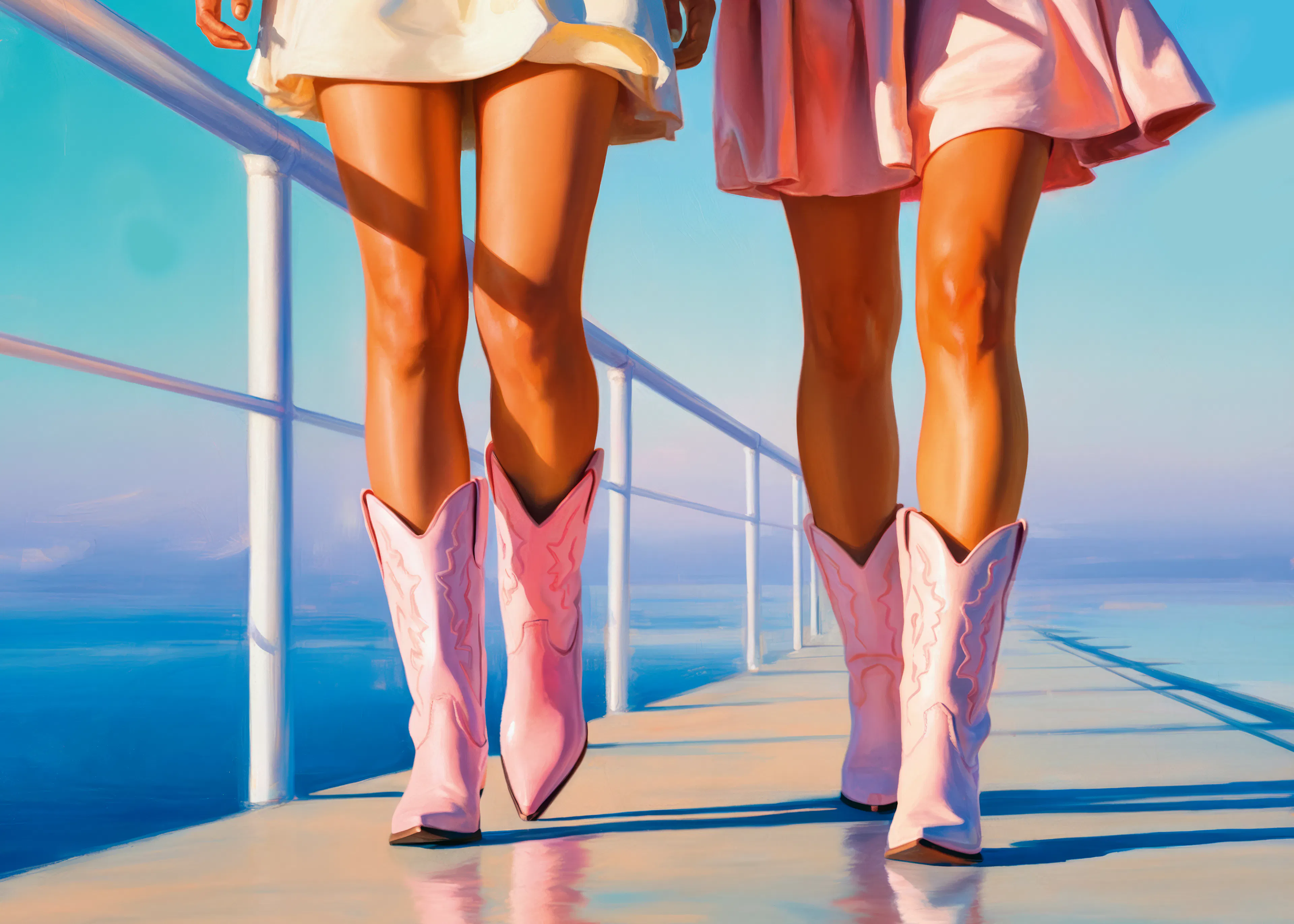 Cowgirl Vibes Poster 0