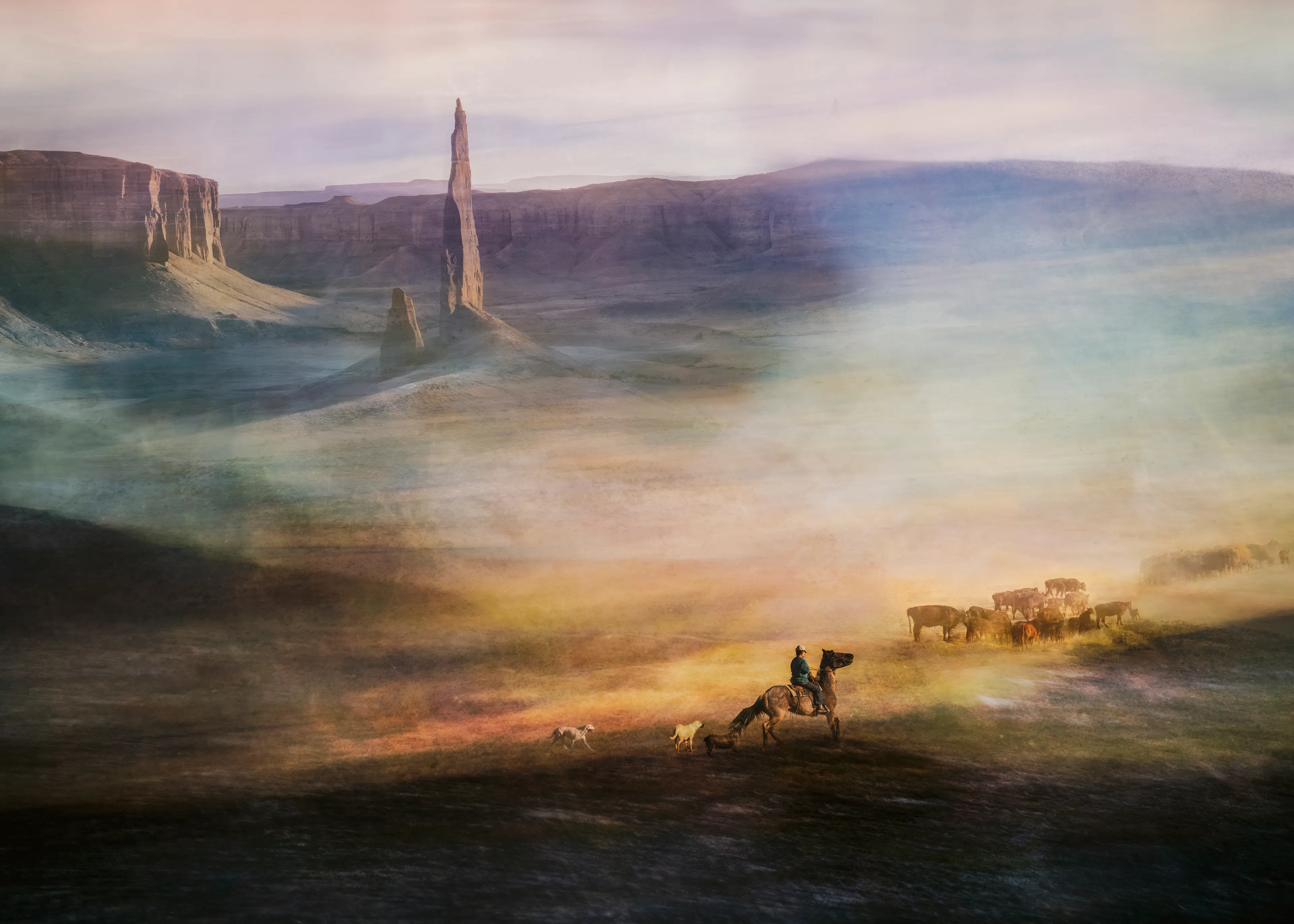 Western Sunrise Poster 0