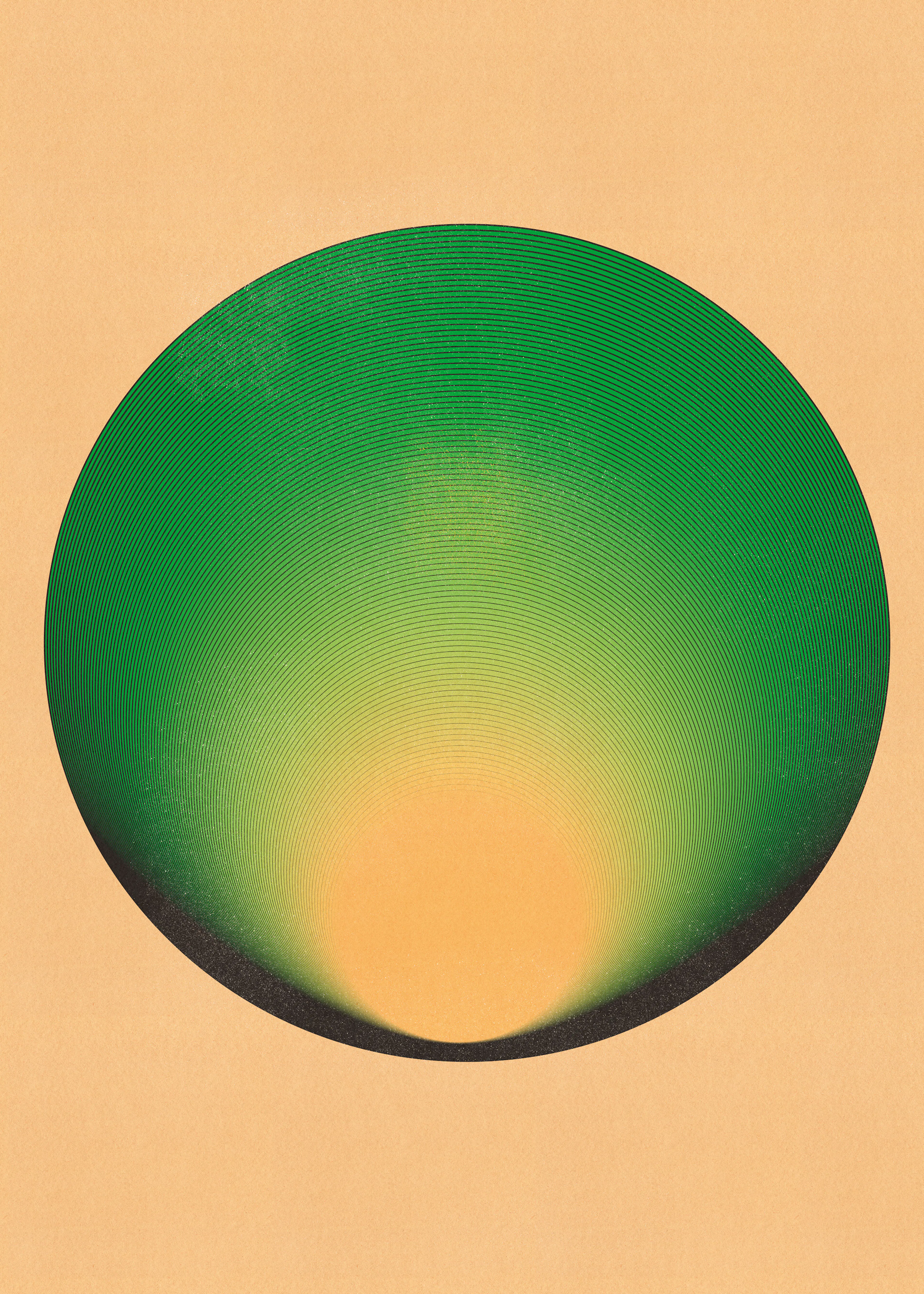 Green Sphere Poster 0