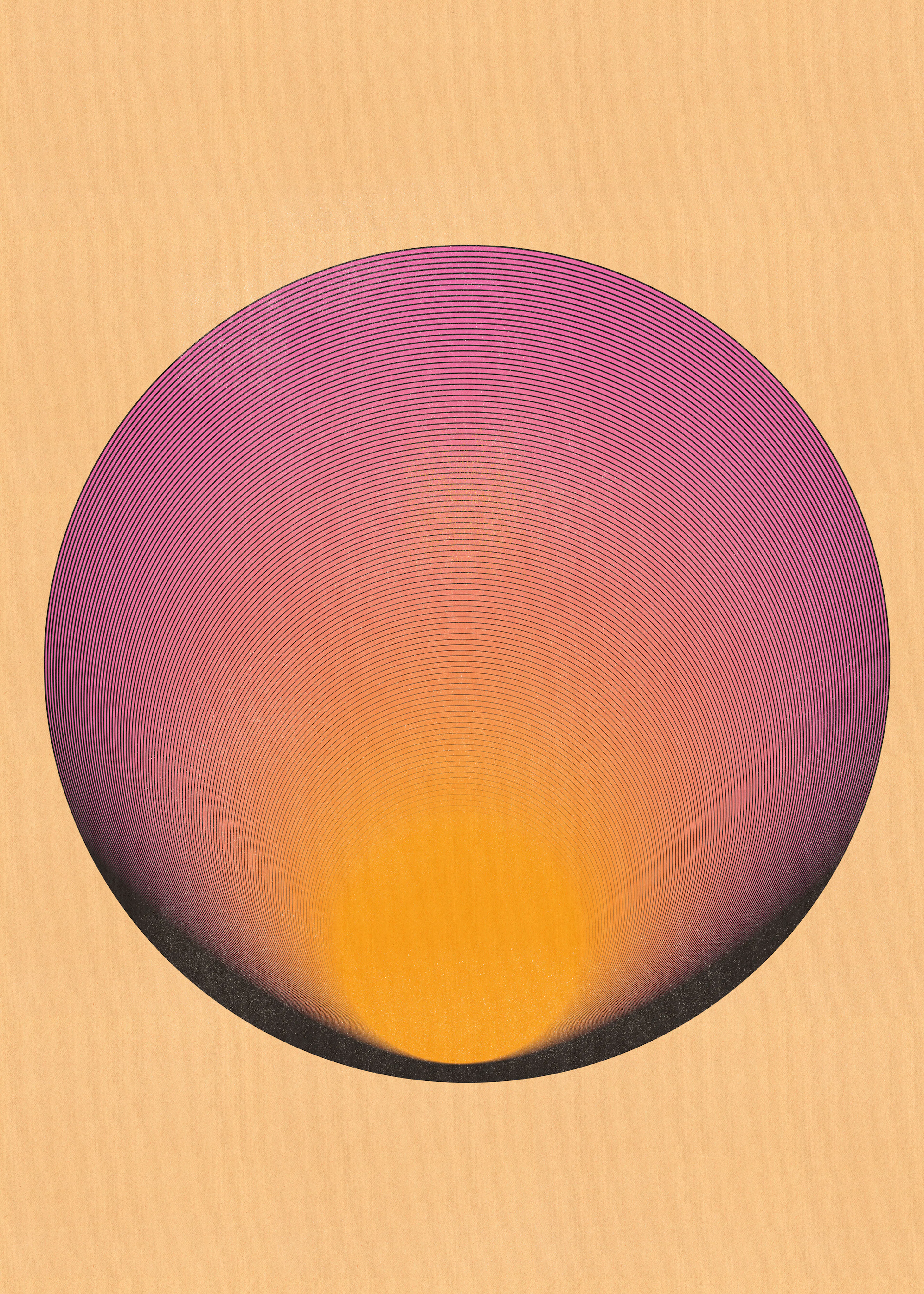 Sunset Sphere Poster 0