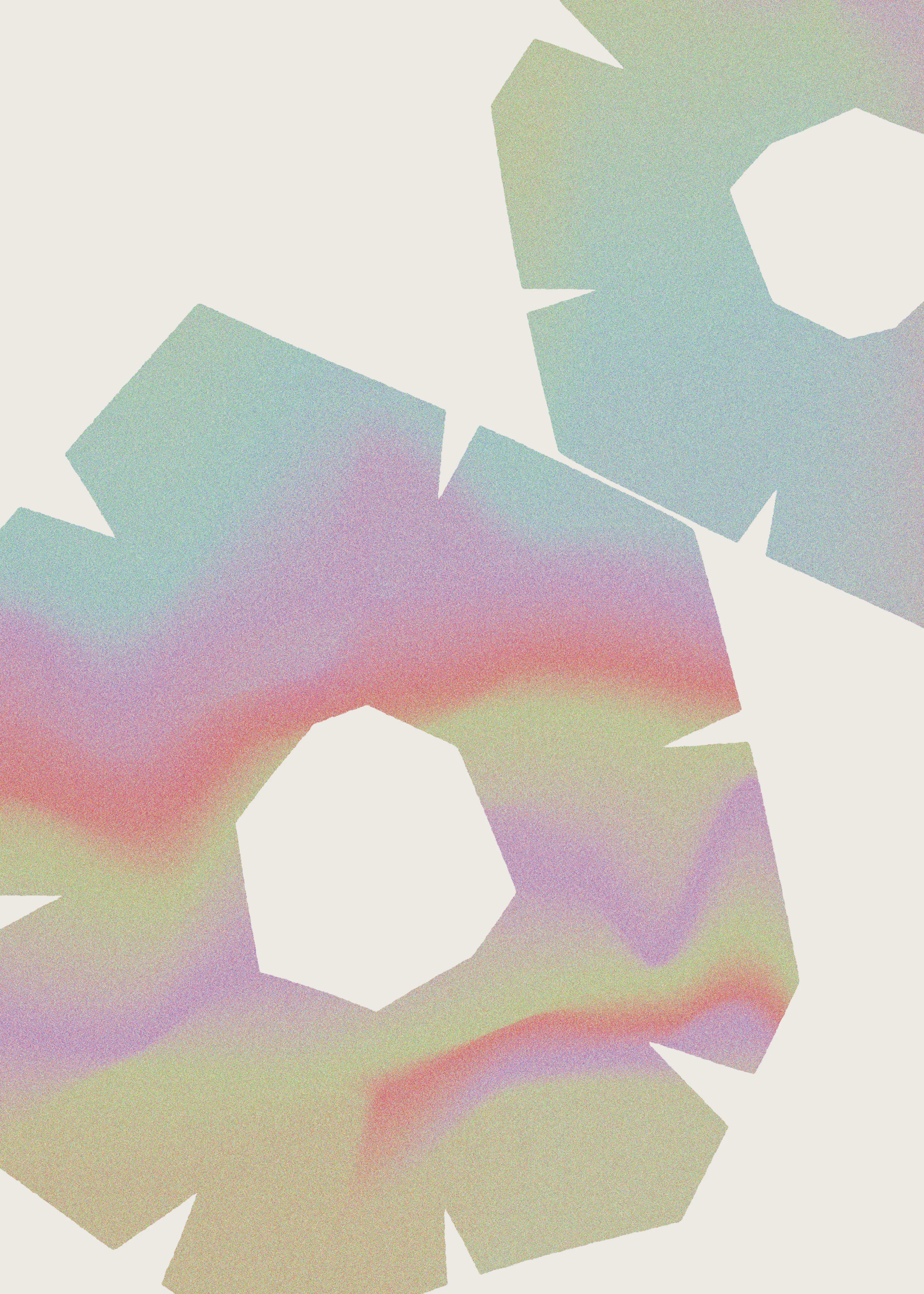 Holographic Bloom Poster 0