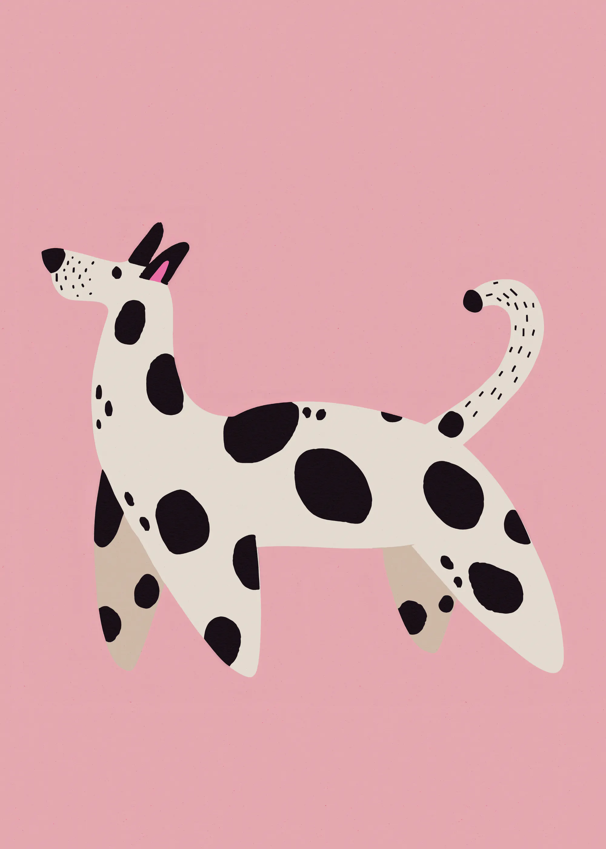 Gefleckter Hund Poster 0