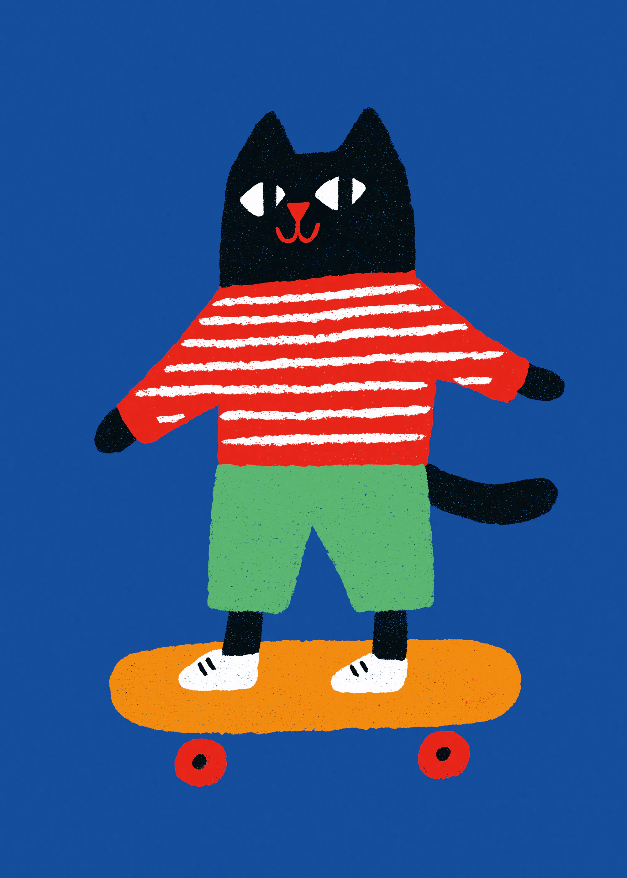 Skateboard Kat Poster 0