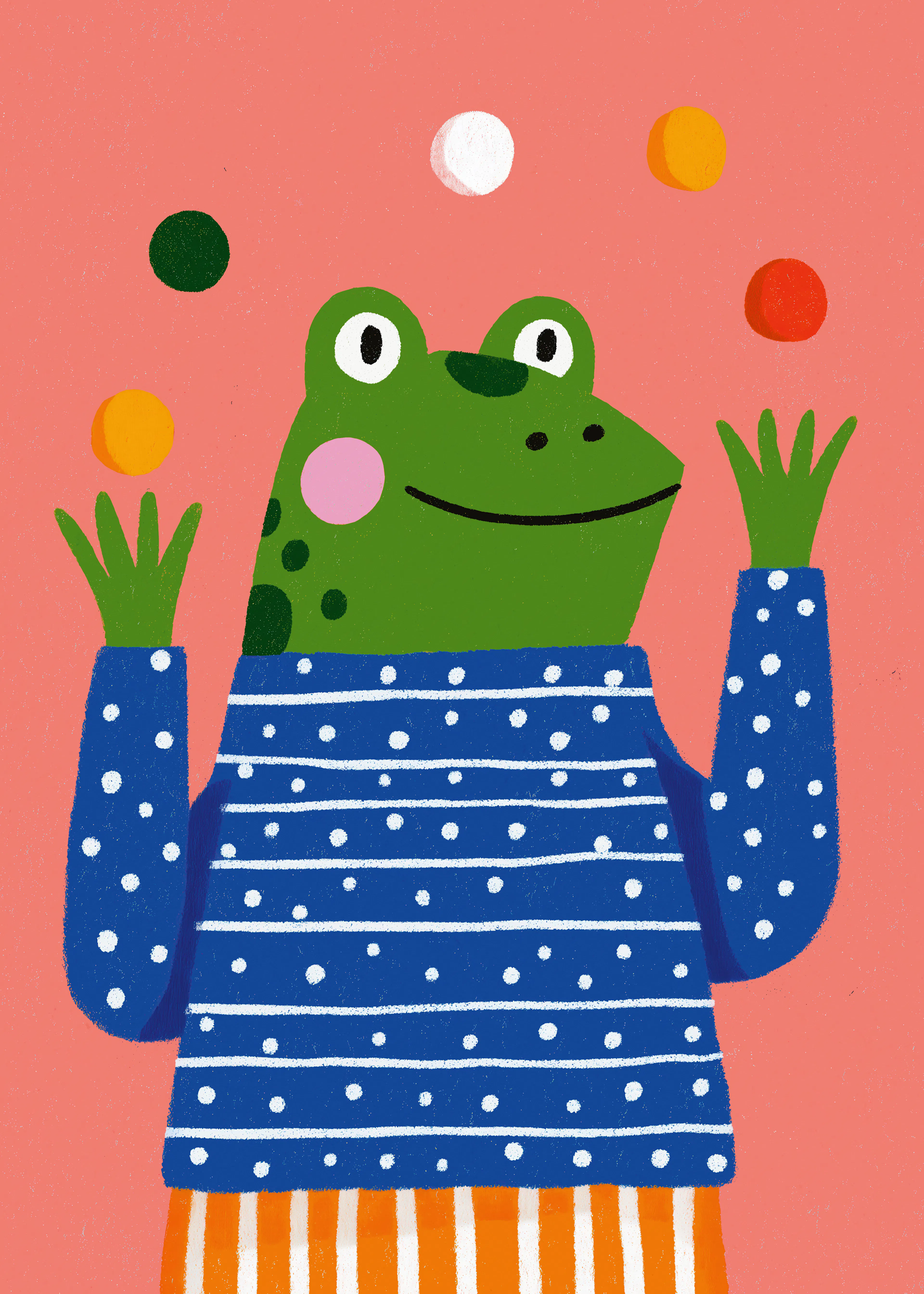 Happy Frog Poster 0