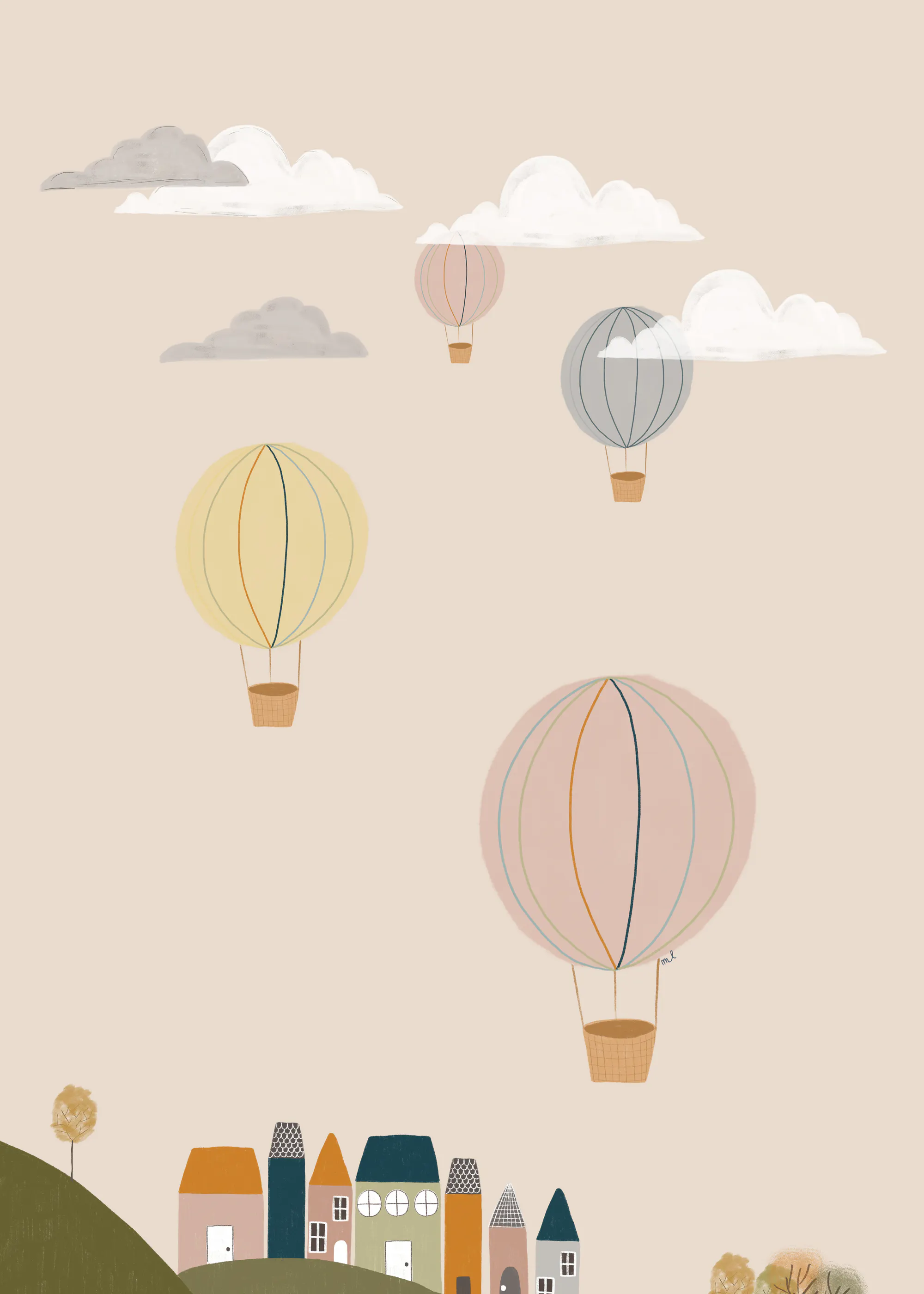 Palloncini Sognanti Poster 0