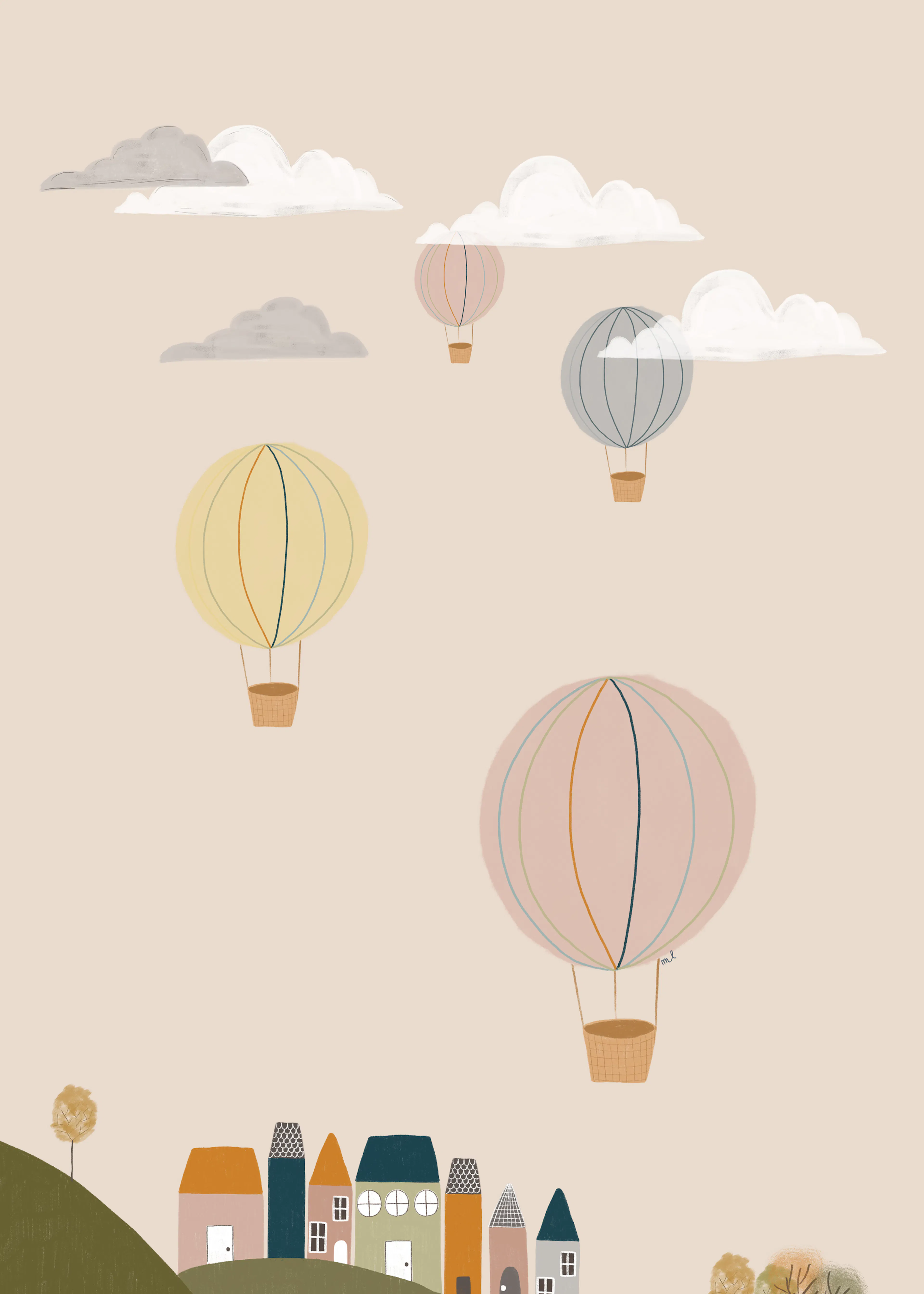 Ballons Rêveurs Poster 0