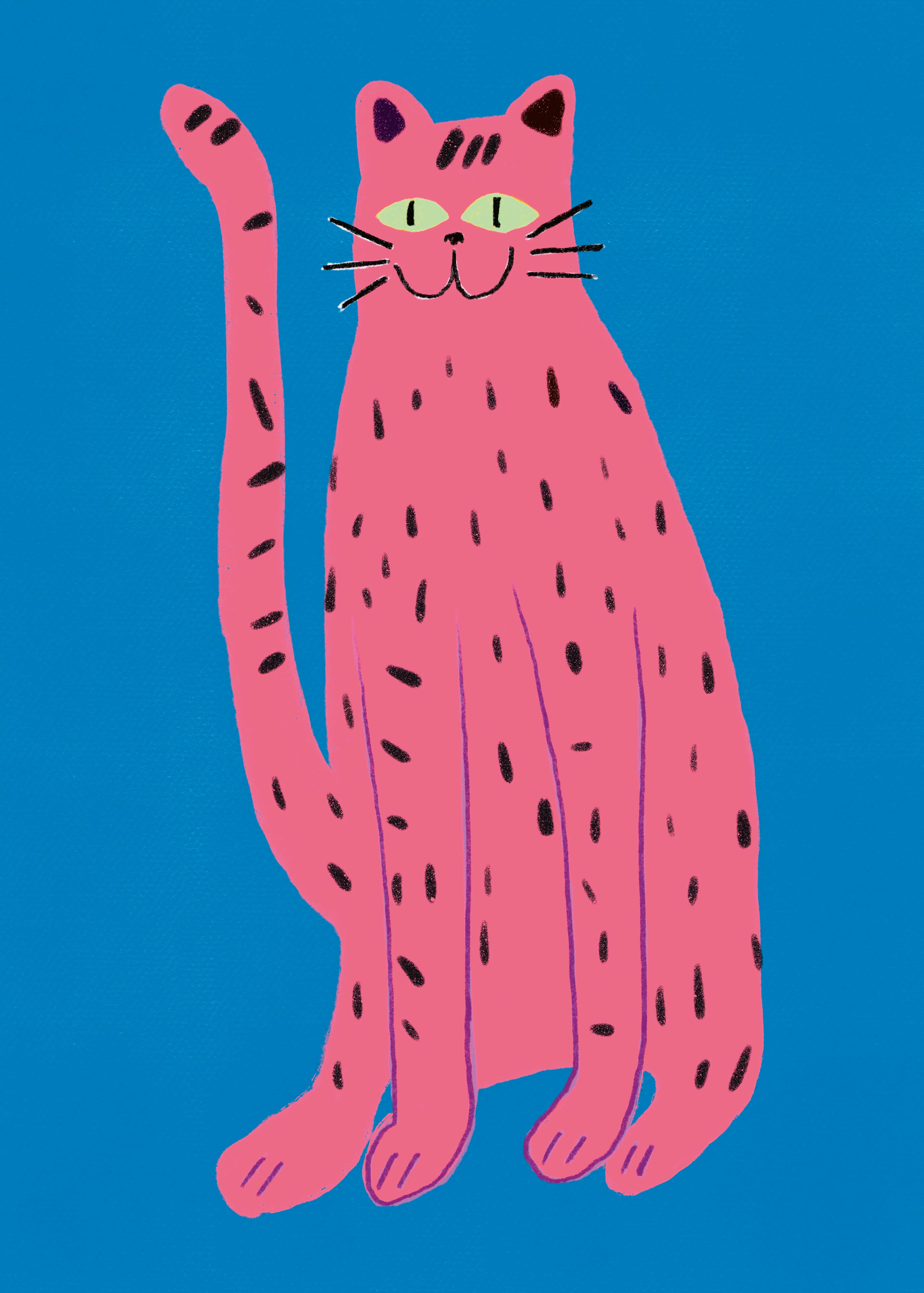 Pink Cheetah Poster 0