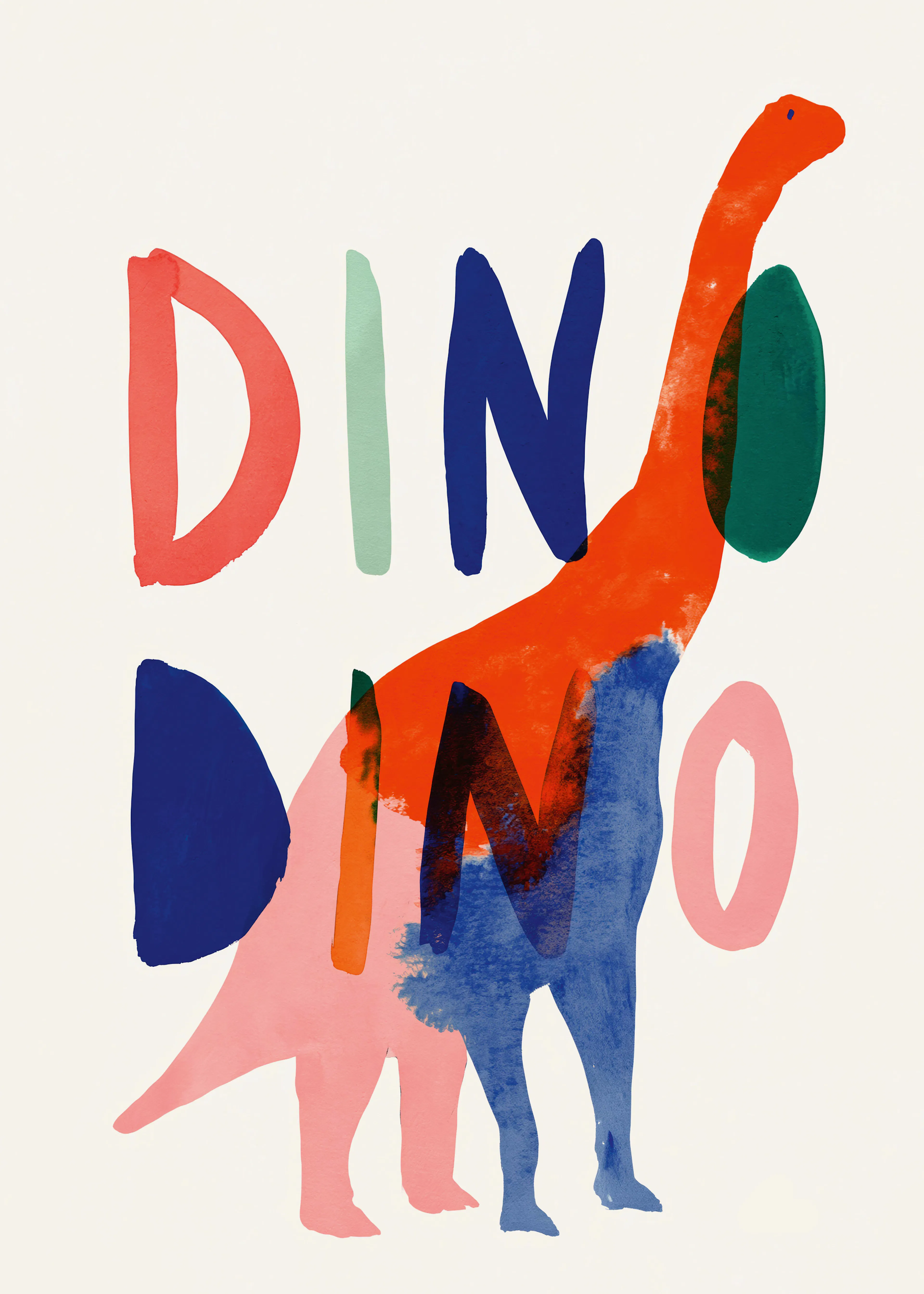 Dino Coloré Poster 0