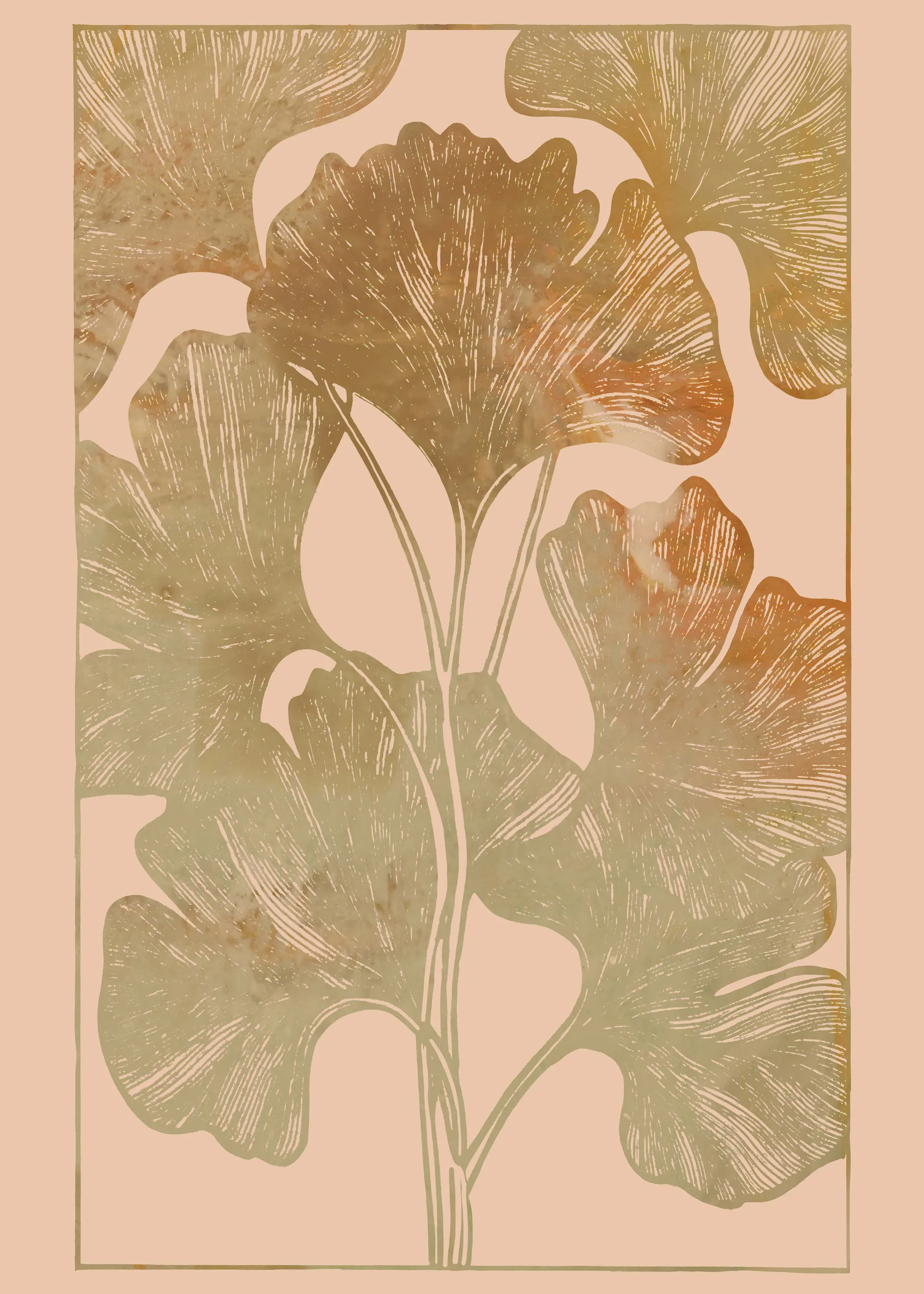 Ginkgo Elegance Poster 0