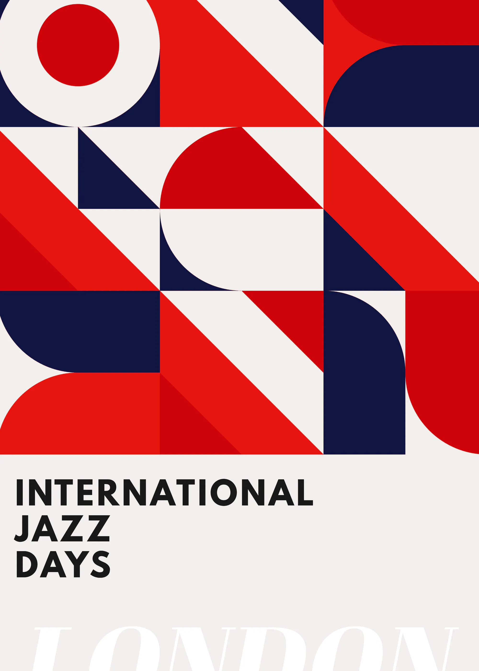 Jazz Vibes Rouge Poster 0