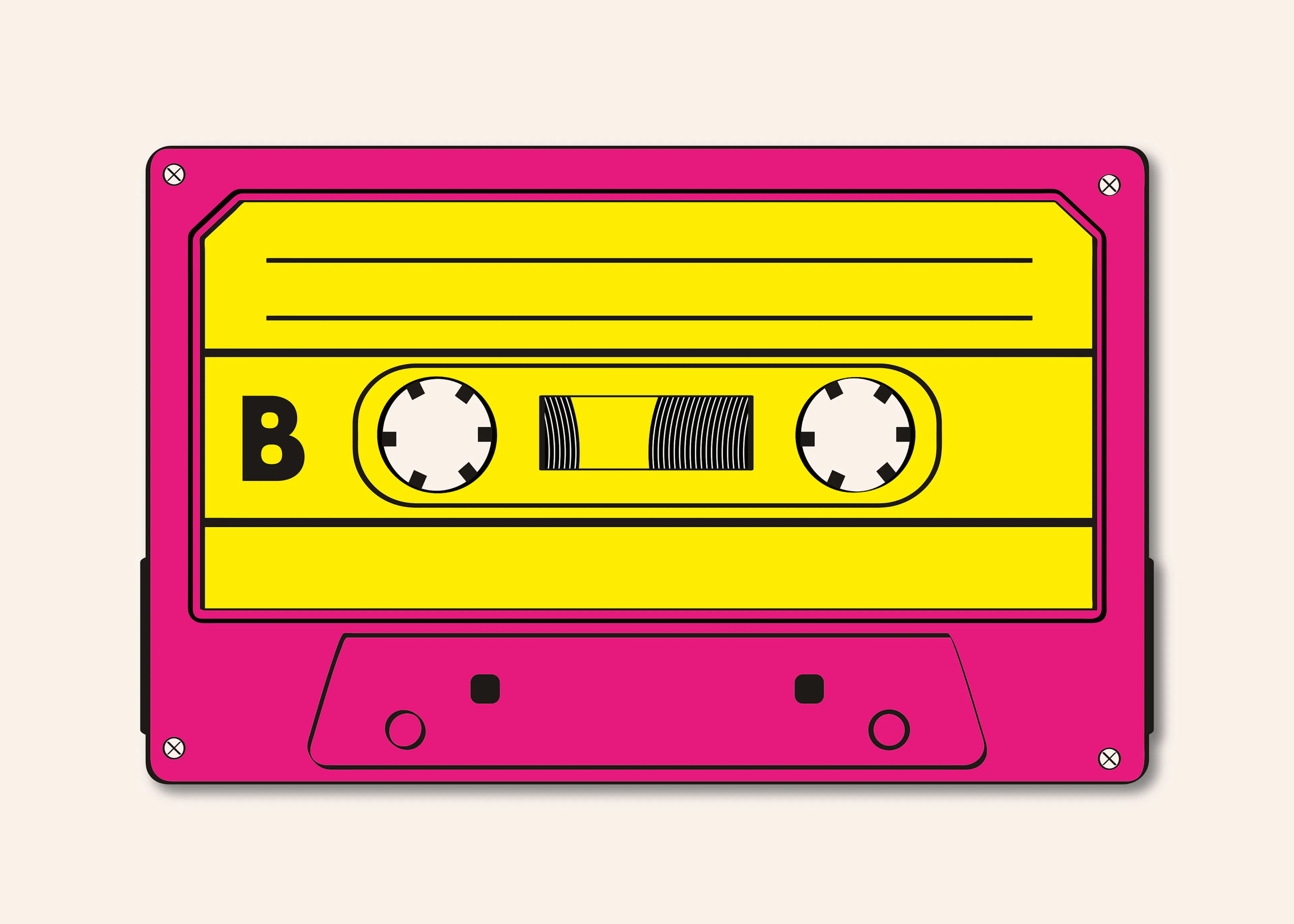 Retro Tape Poster 0