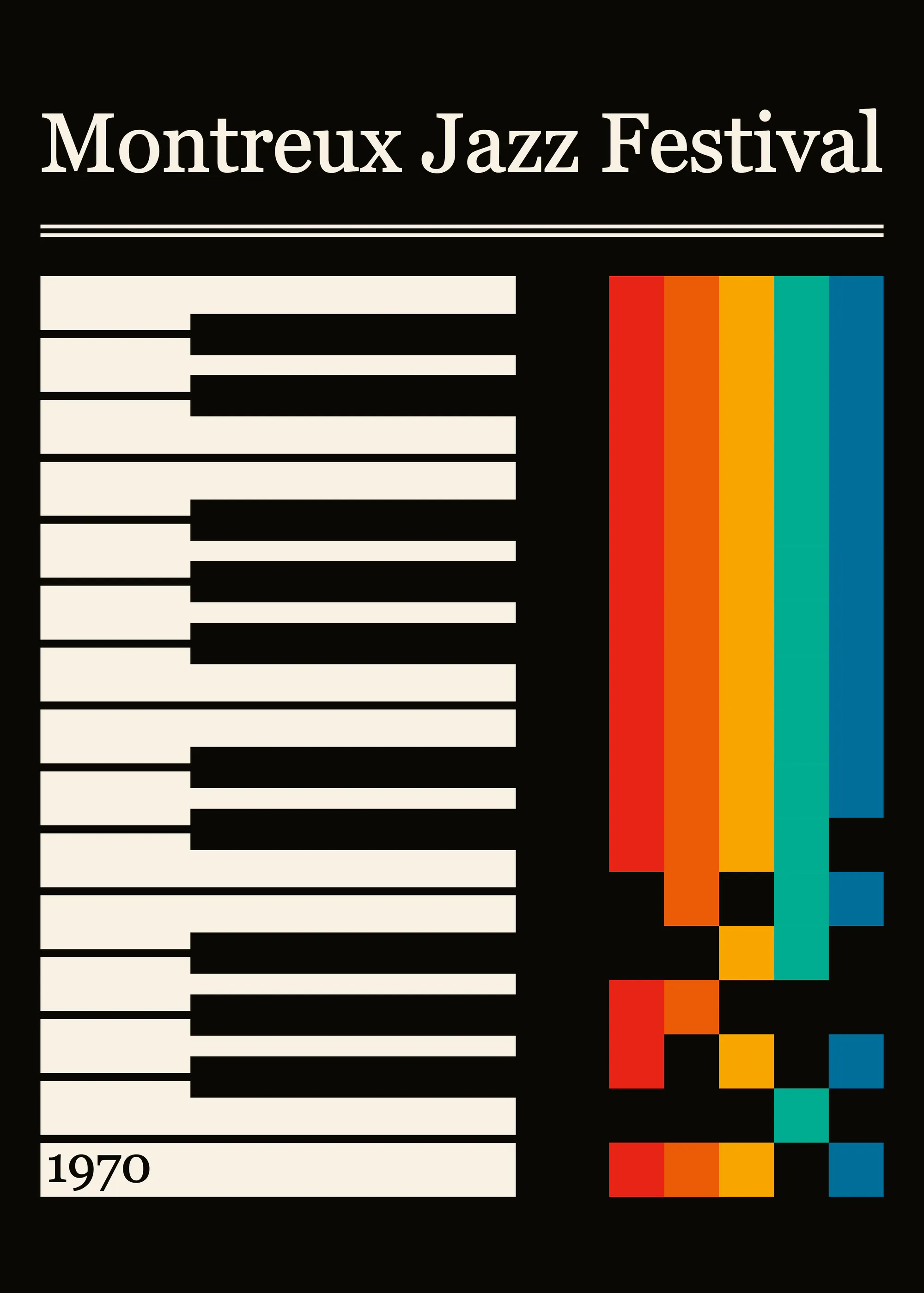 Black Jazz Vibes Poster 0