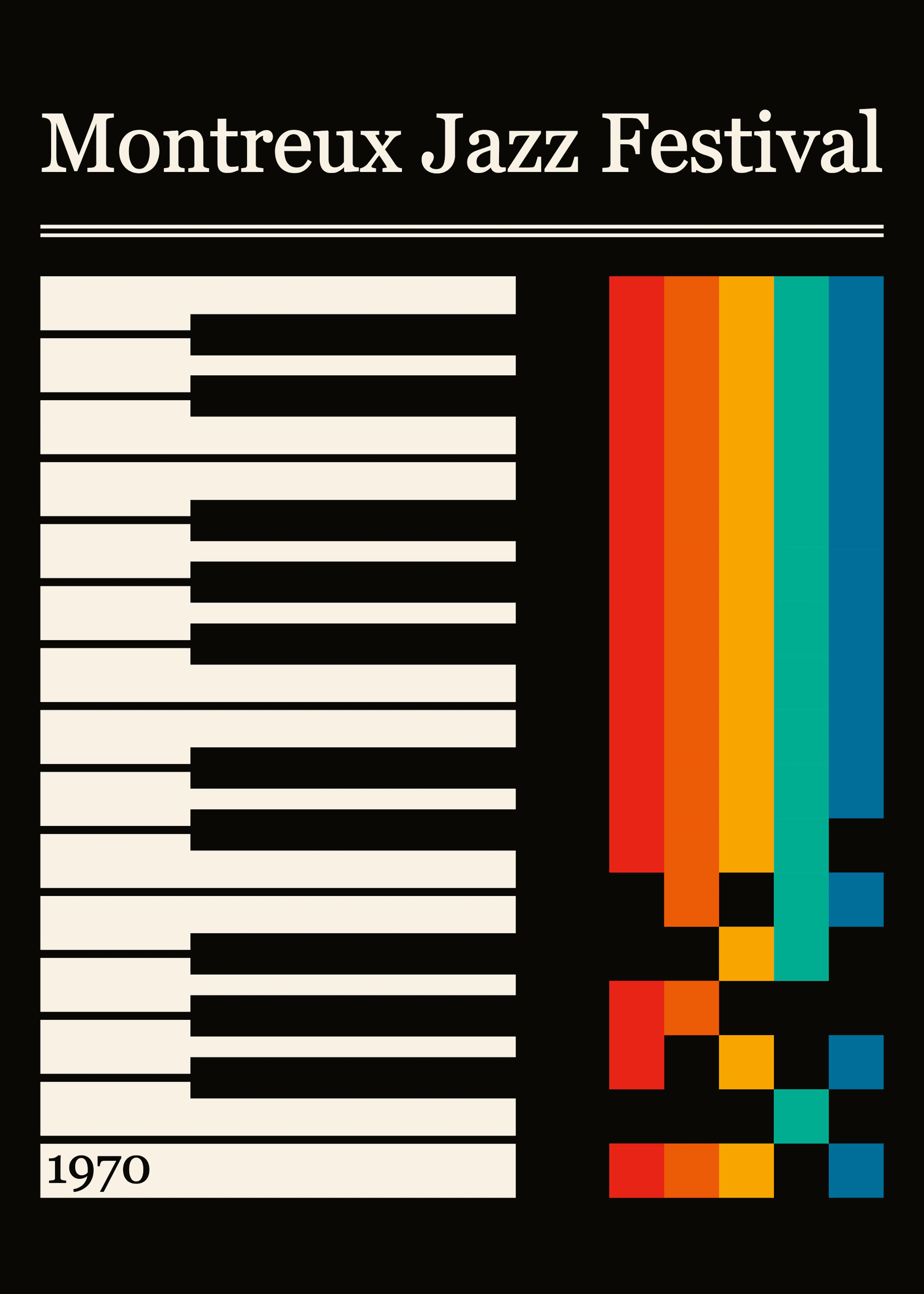 Black Jazz Vibes Poster 0