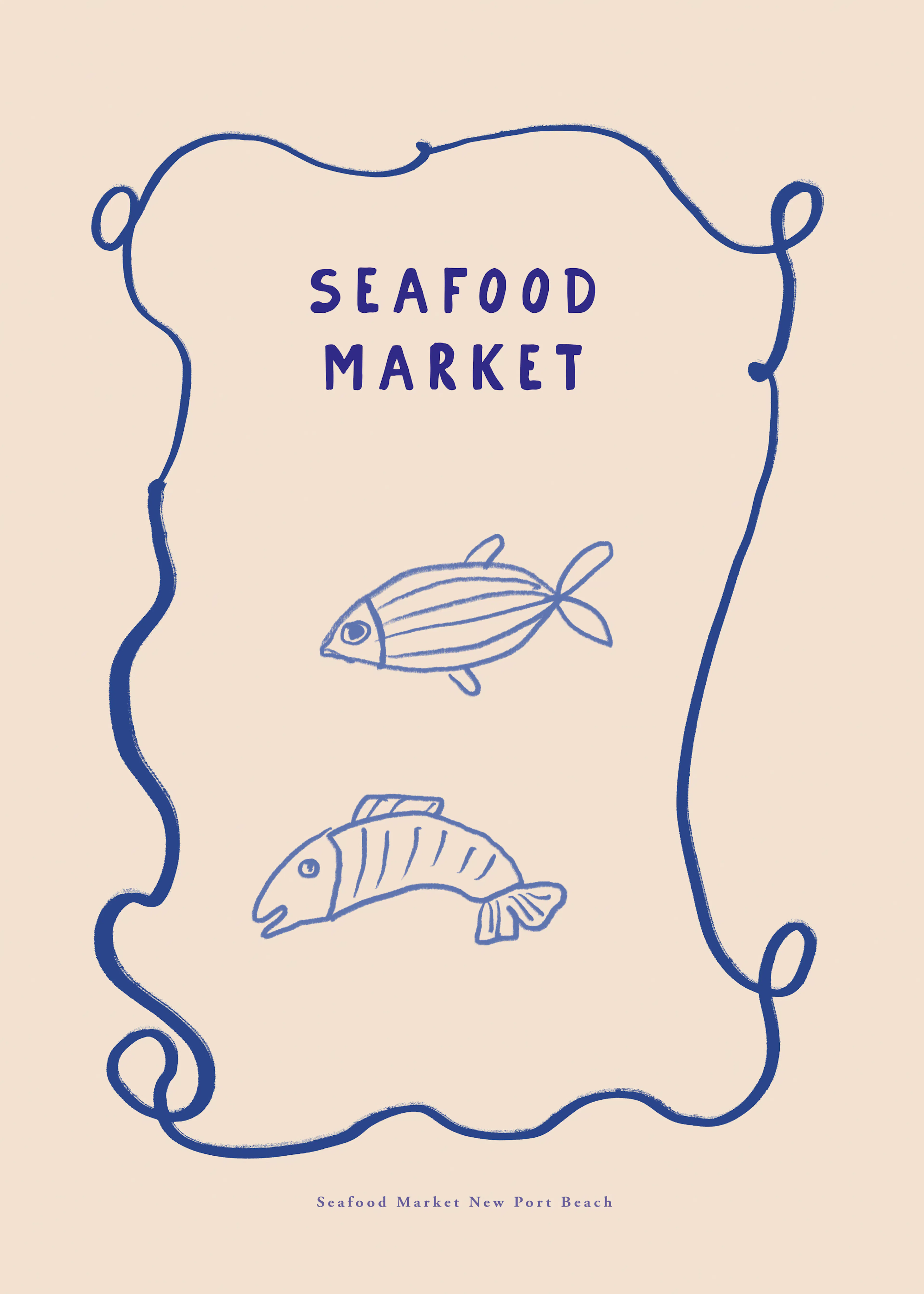 Seafood Market Poster 0