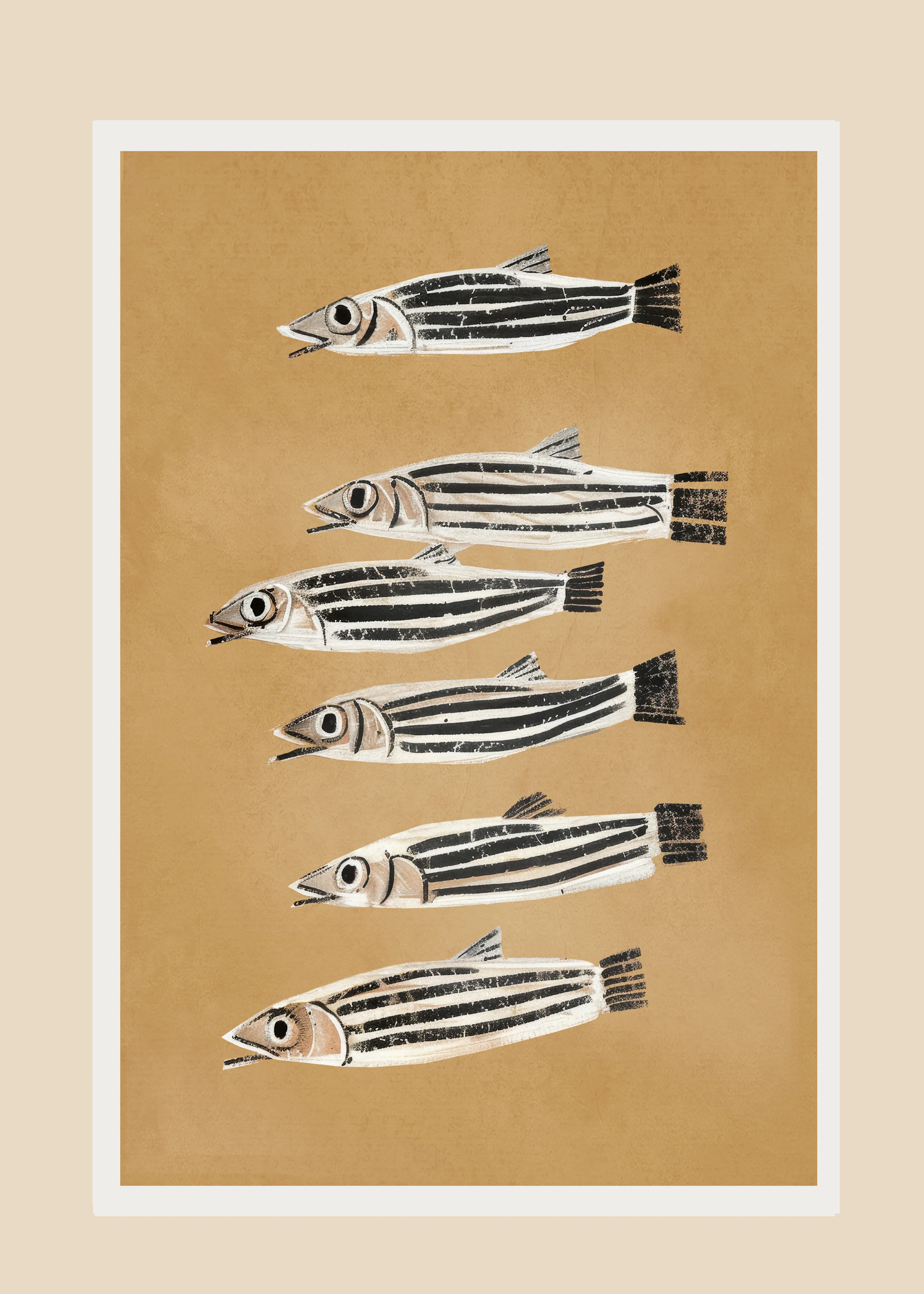 Illustrazione di Pesce Poster 0
