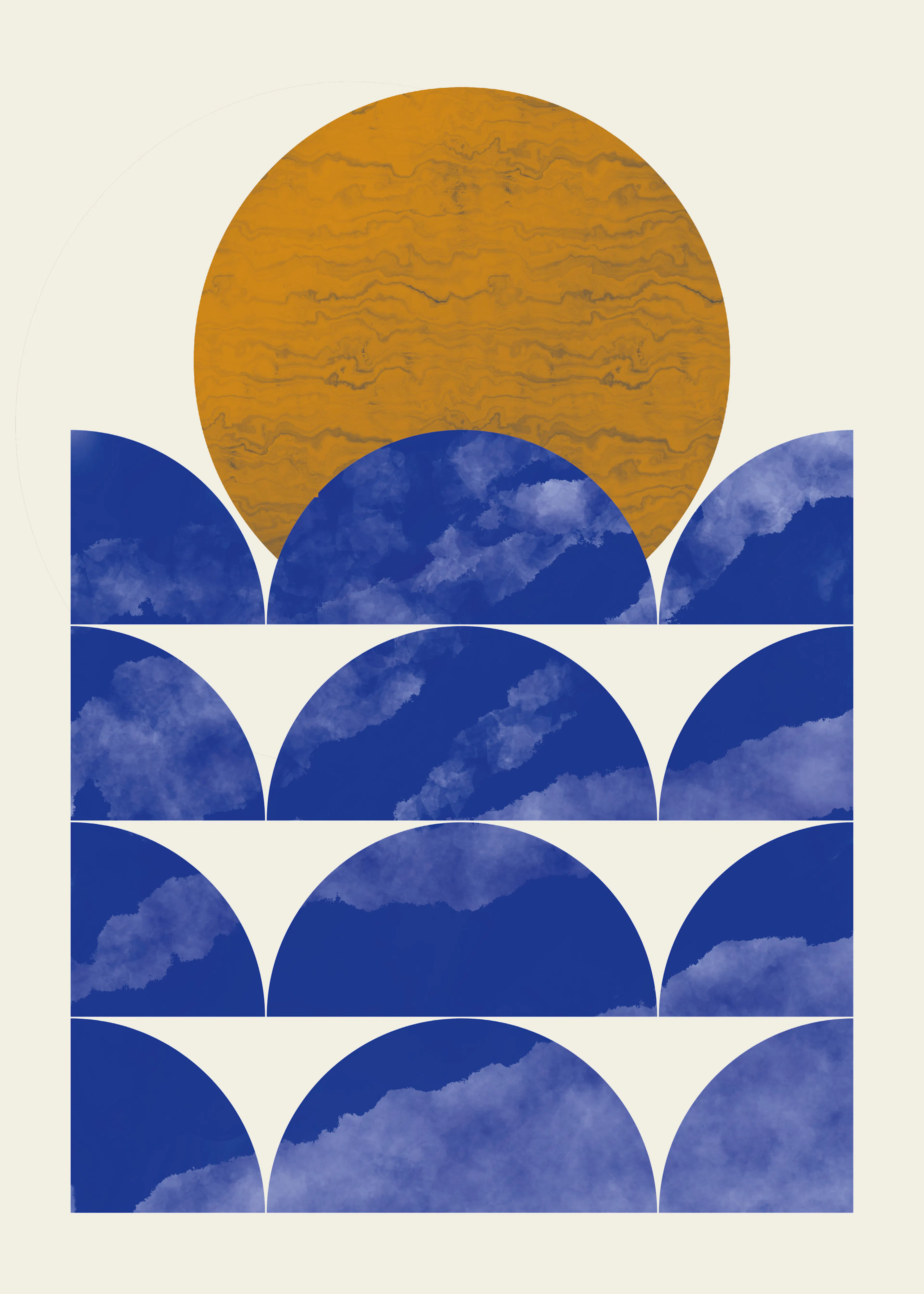Orizzonte Blu Poster 0
