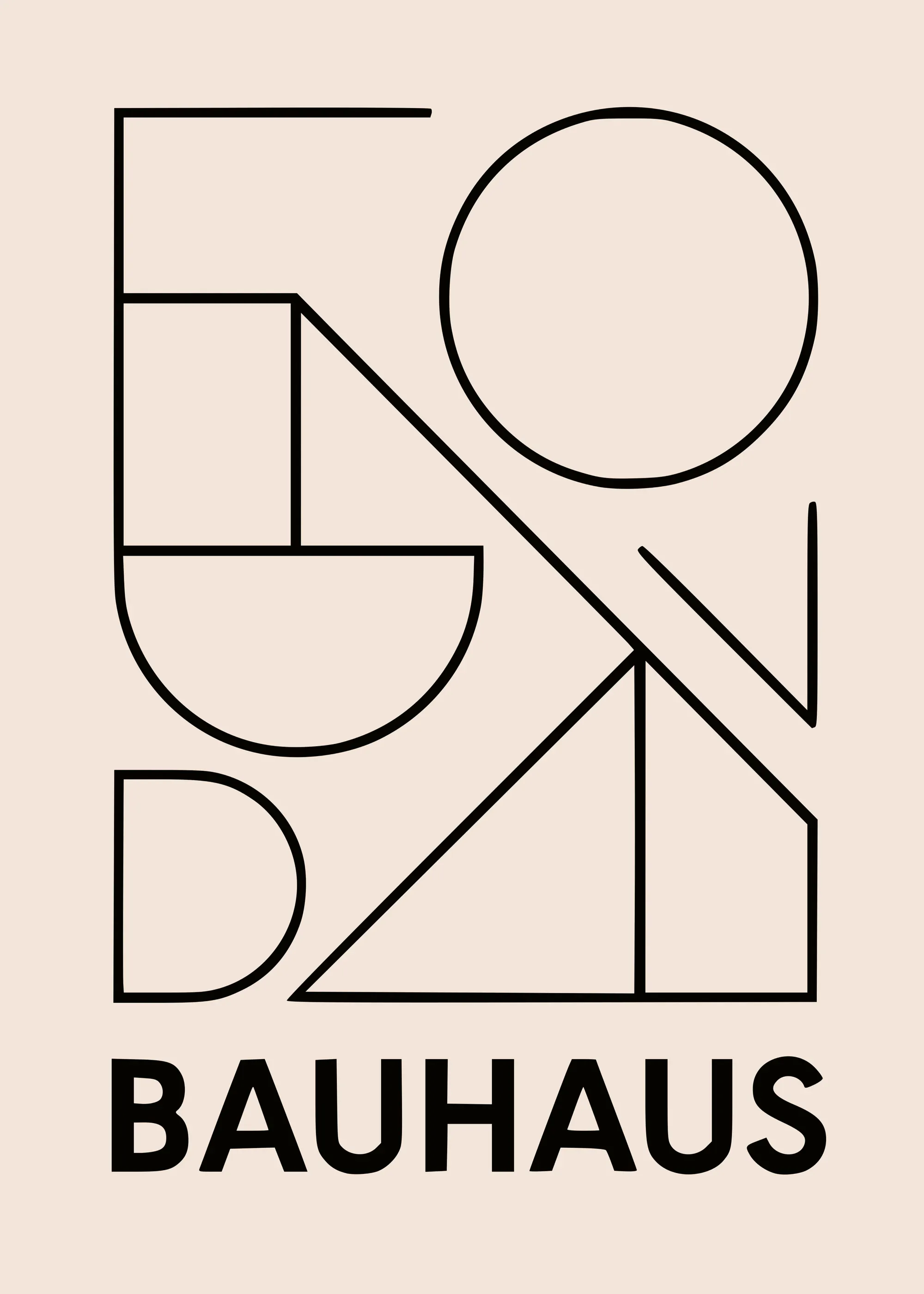 Bauhaus Design Poster 0