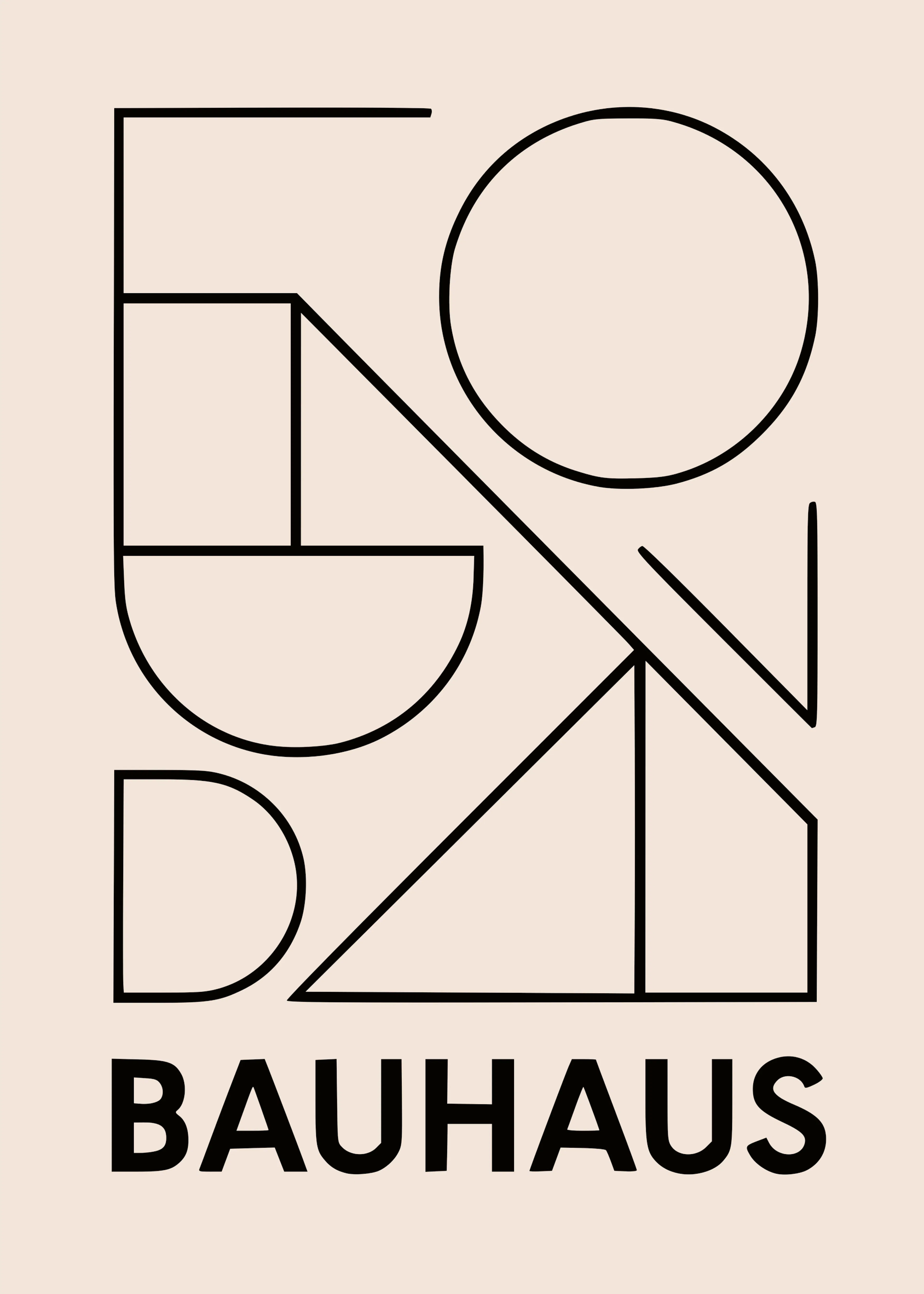 Bauhaus Design Poster 0
