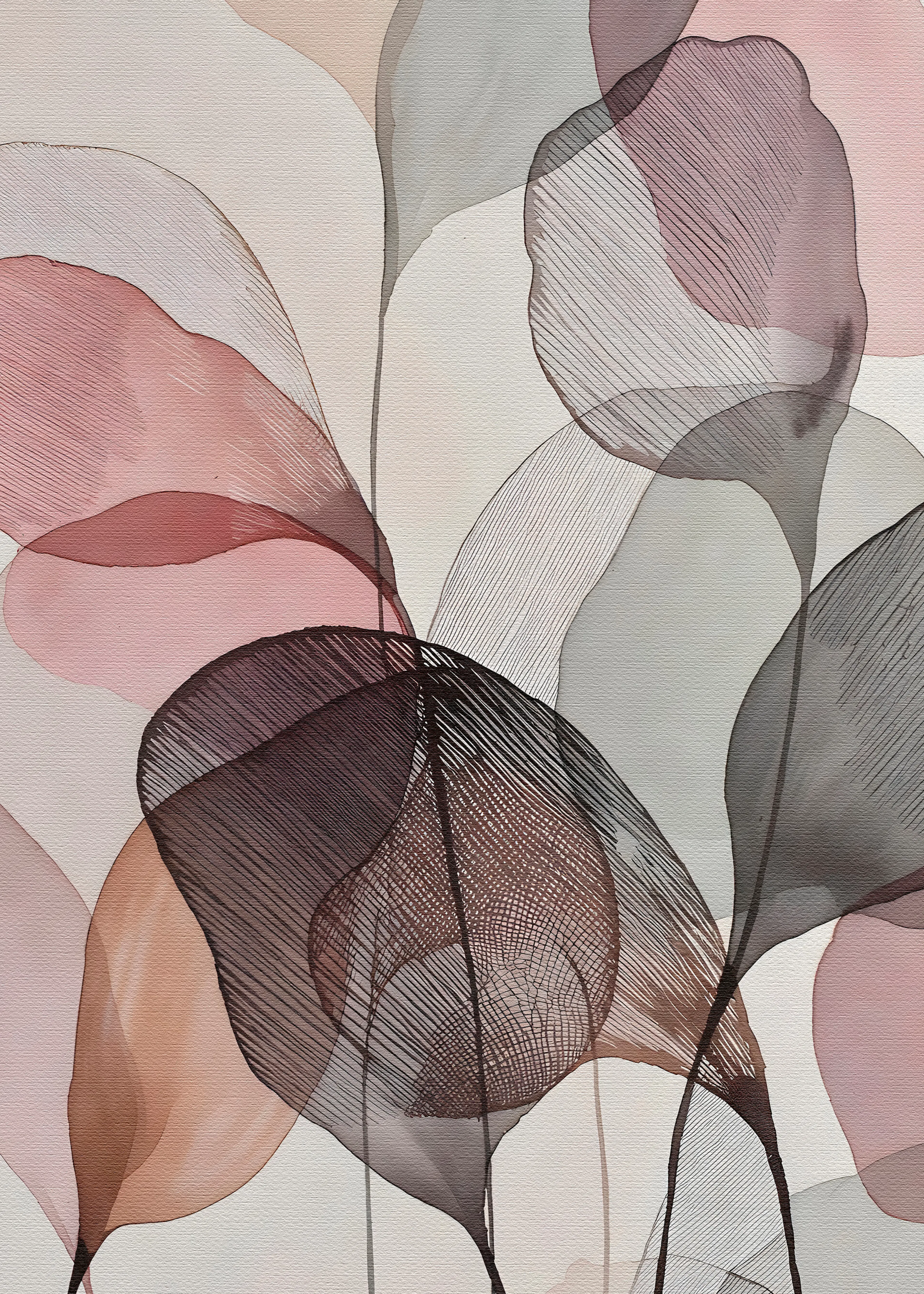 Ethereal Leaves Poster 0