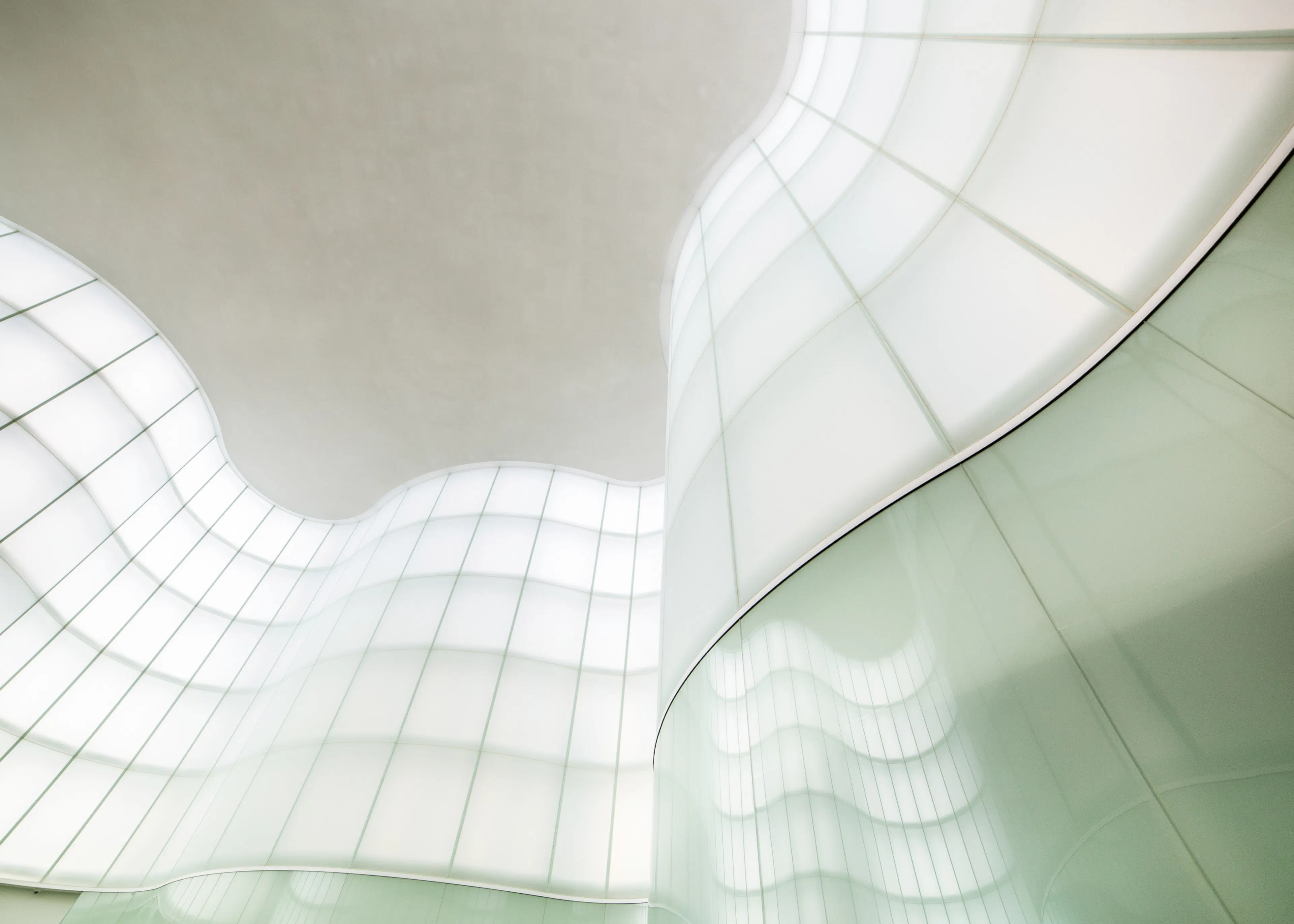 Architecture Moderne Blanche Poster 0