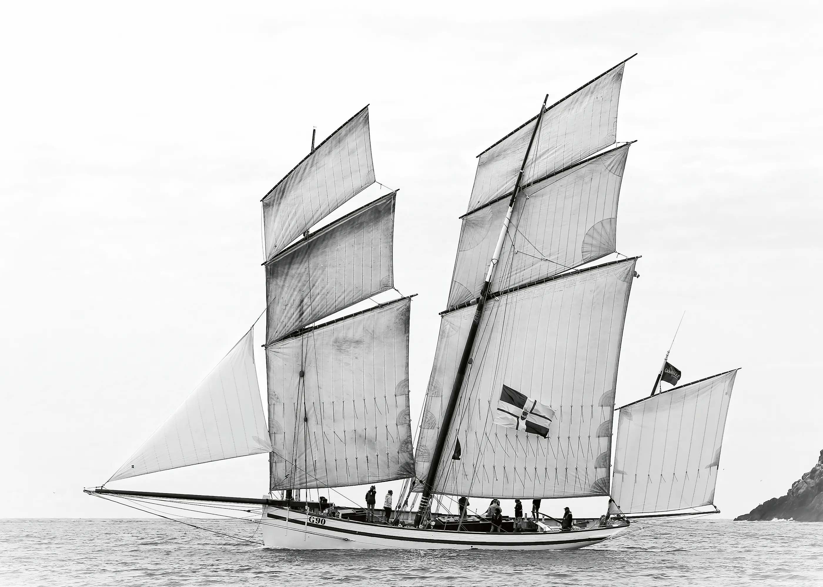 Classic Schooner Poster 0