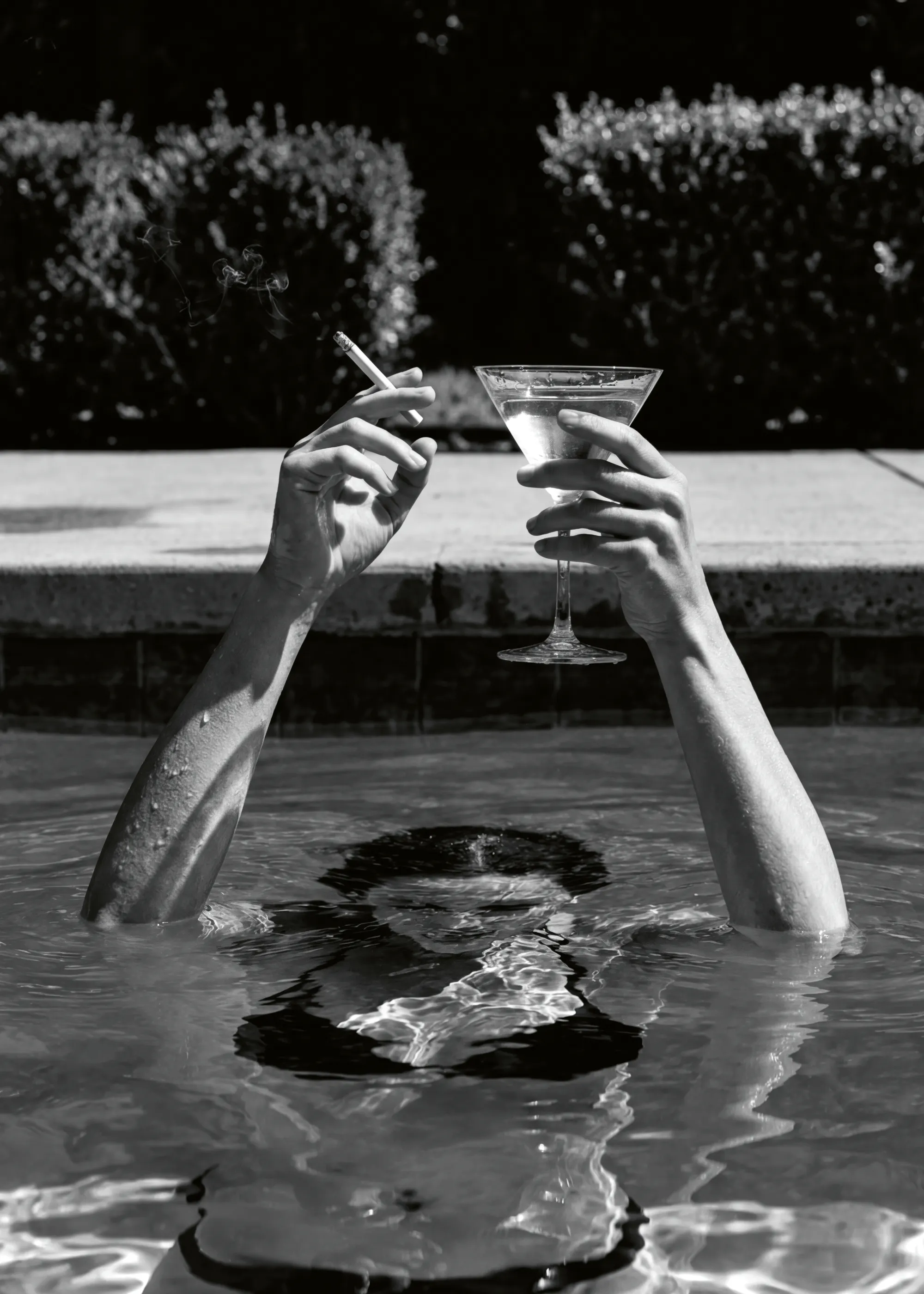 Blue Pool Serenity Poster 0