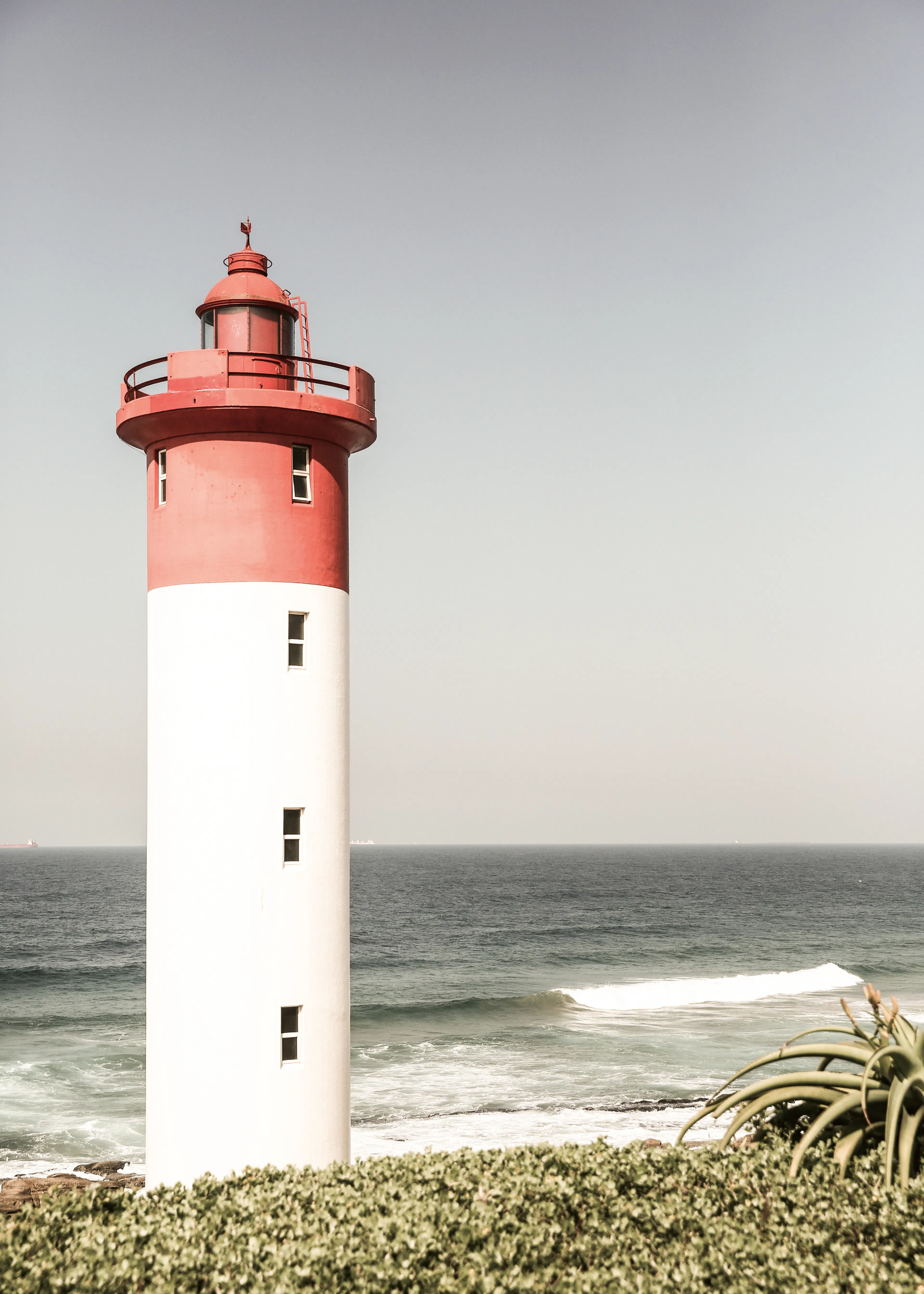 Majestic Red Coastal Beacon Poster 0