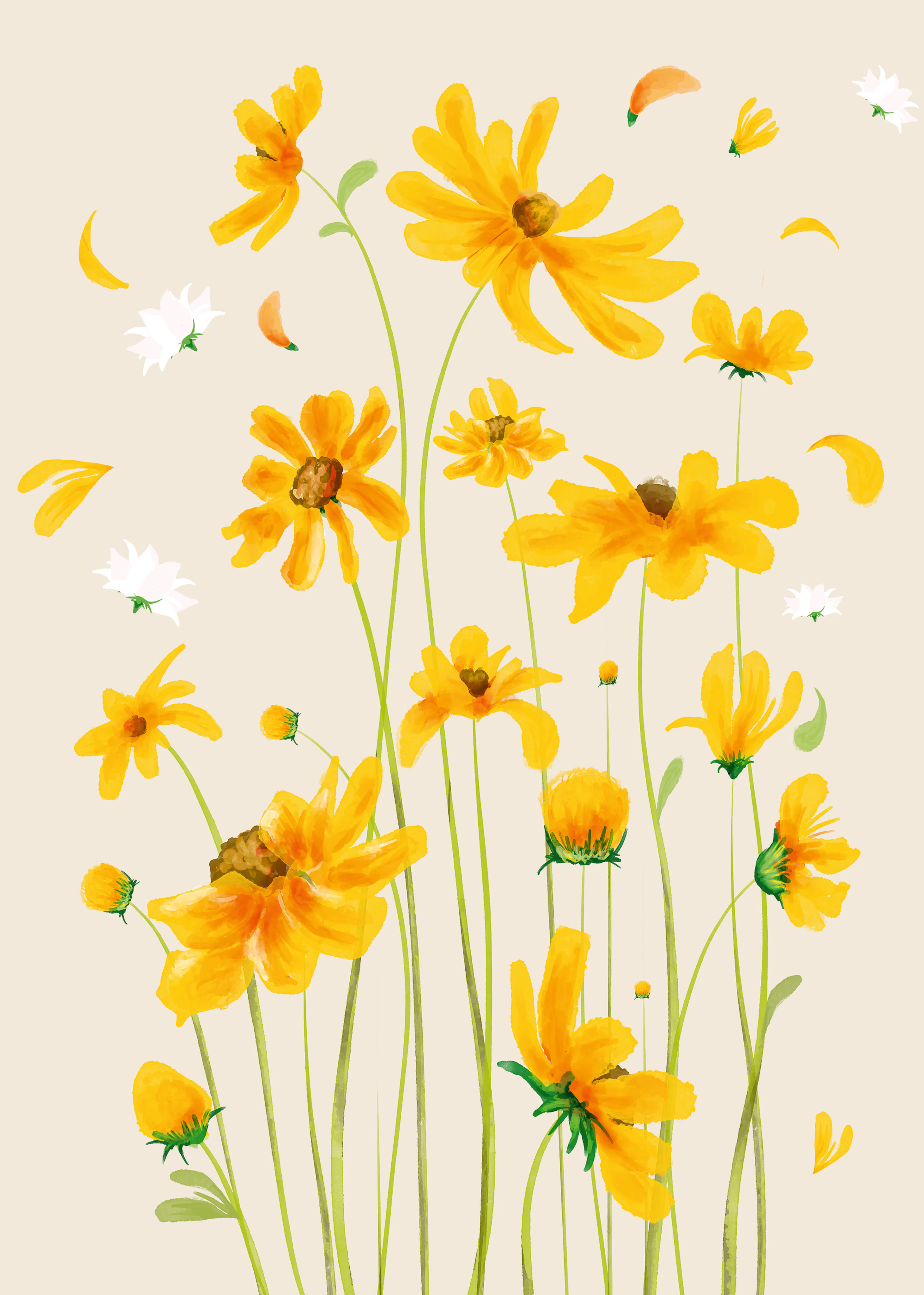 Sunny Blooms Poster 0