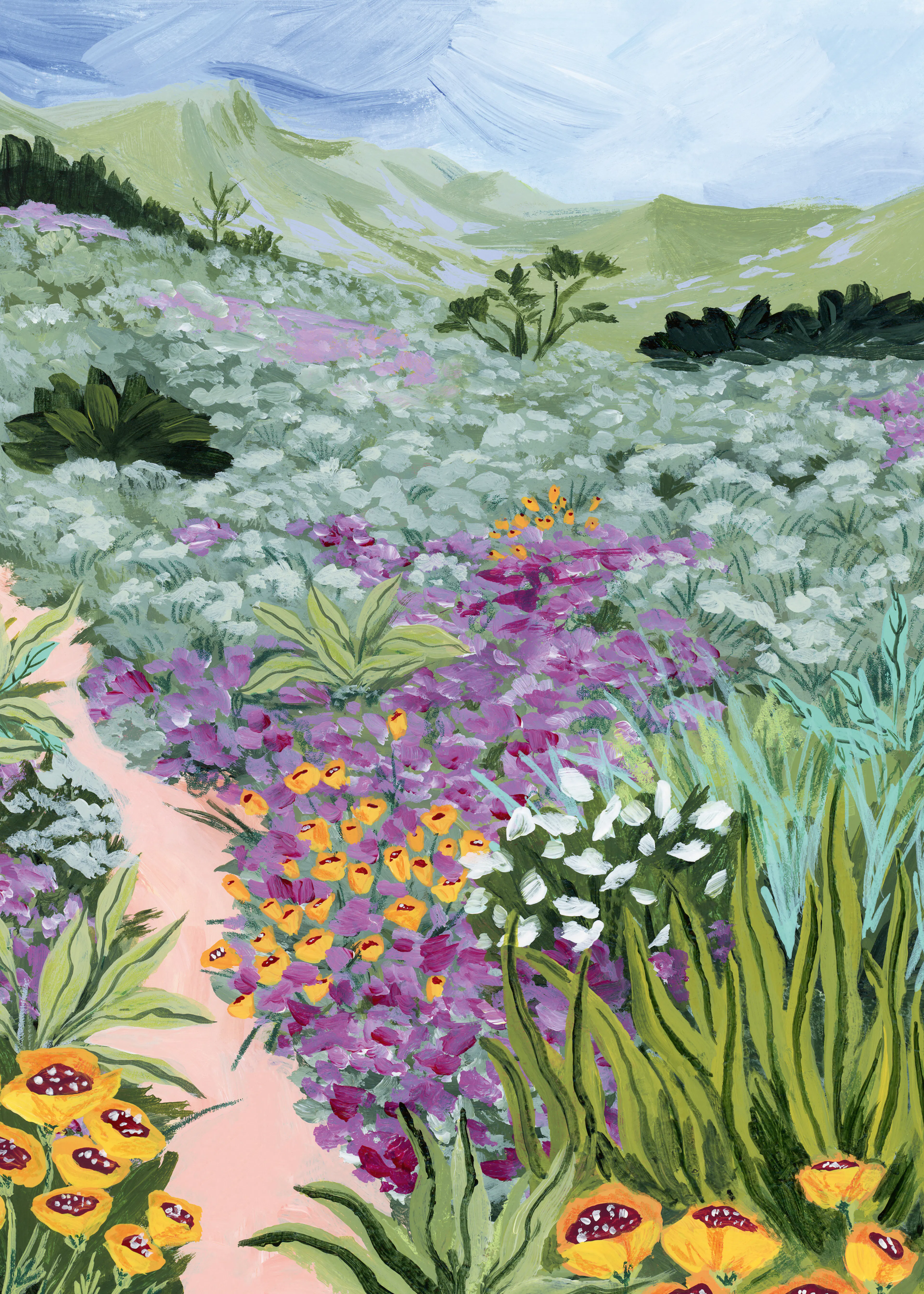 Wildflower Escape Poster 0