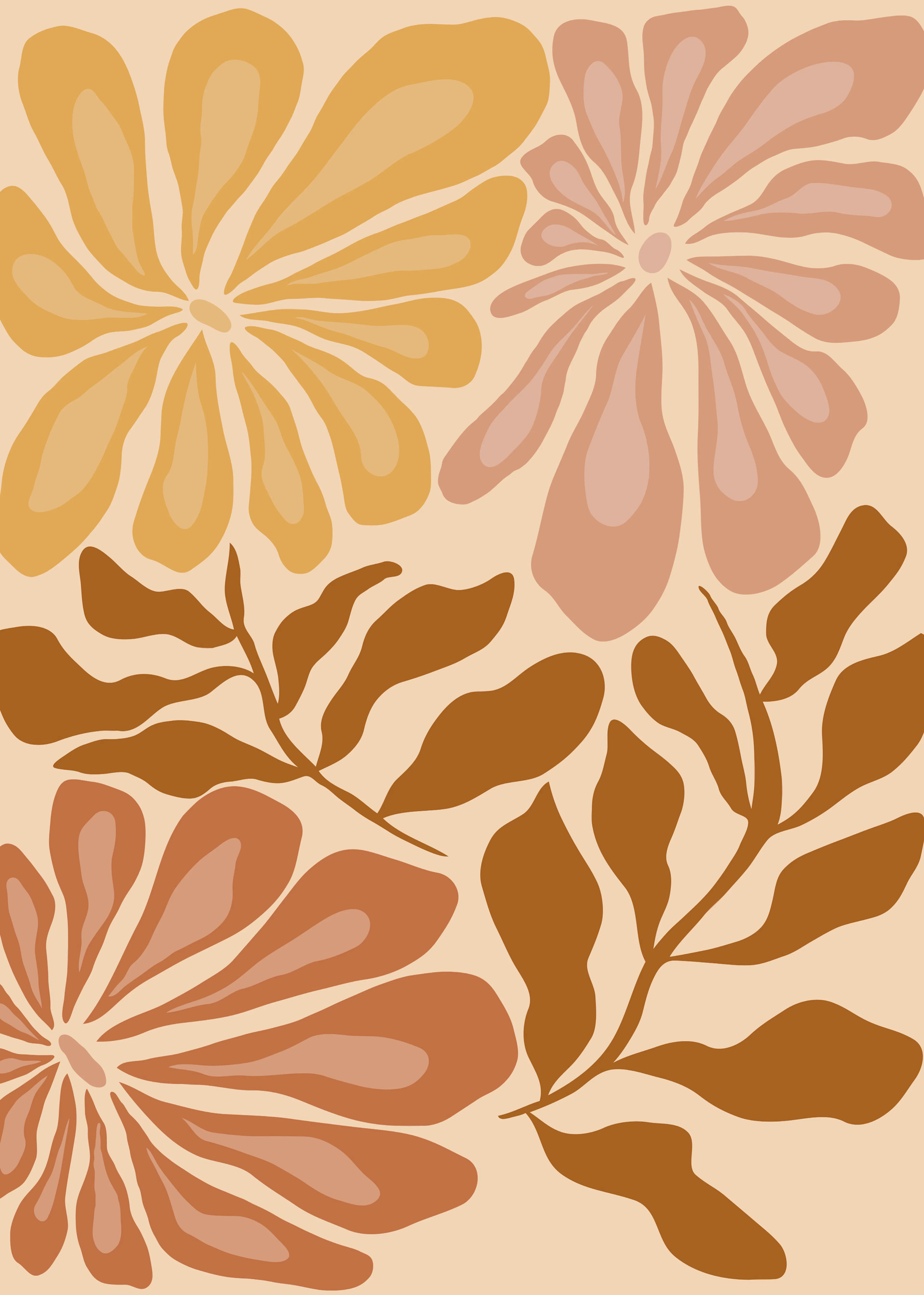 Boho Blooms Poster 0