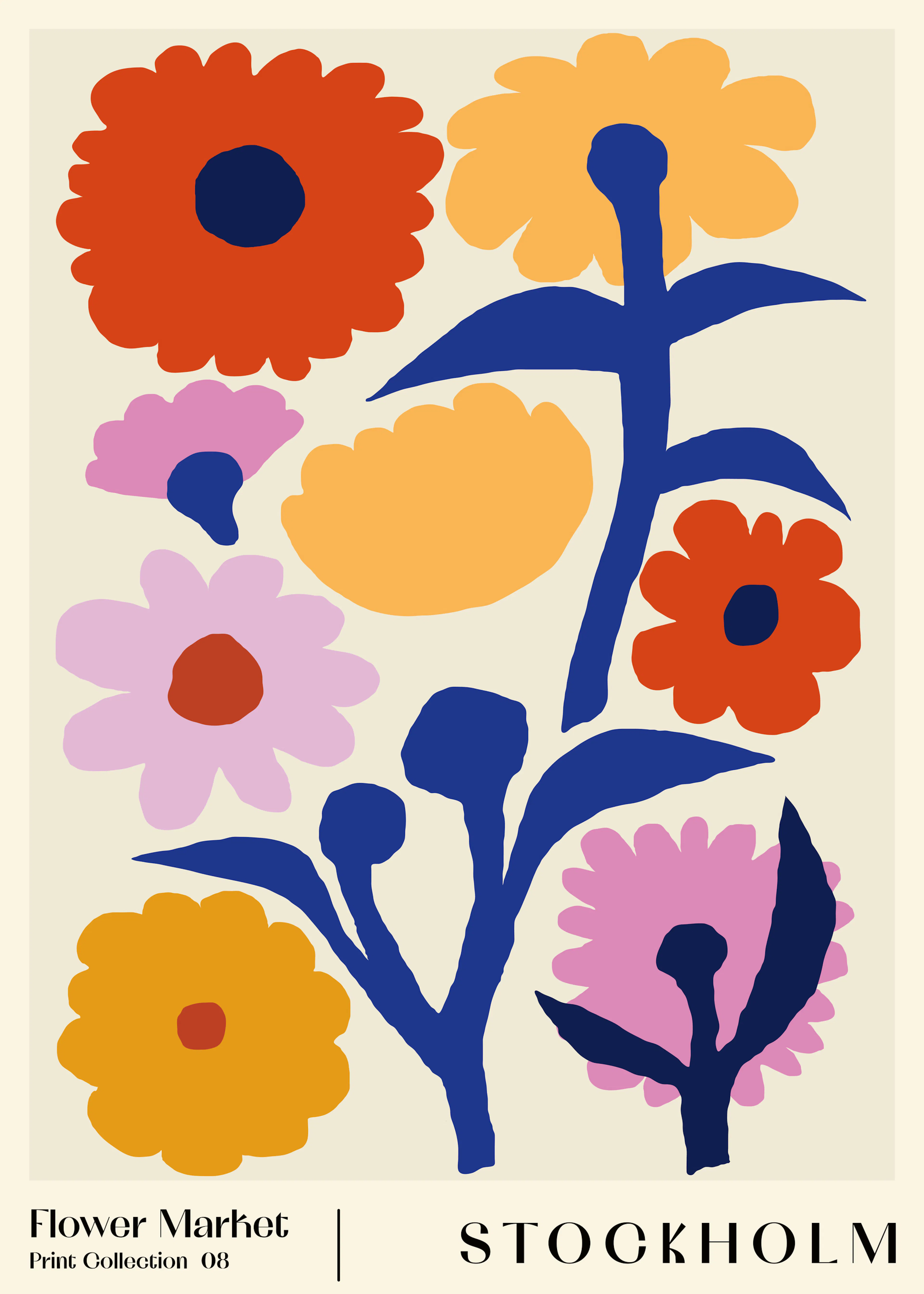 Floral Market Poster 0