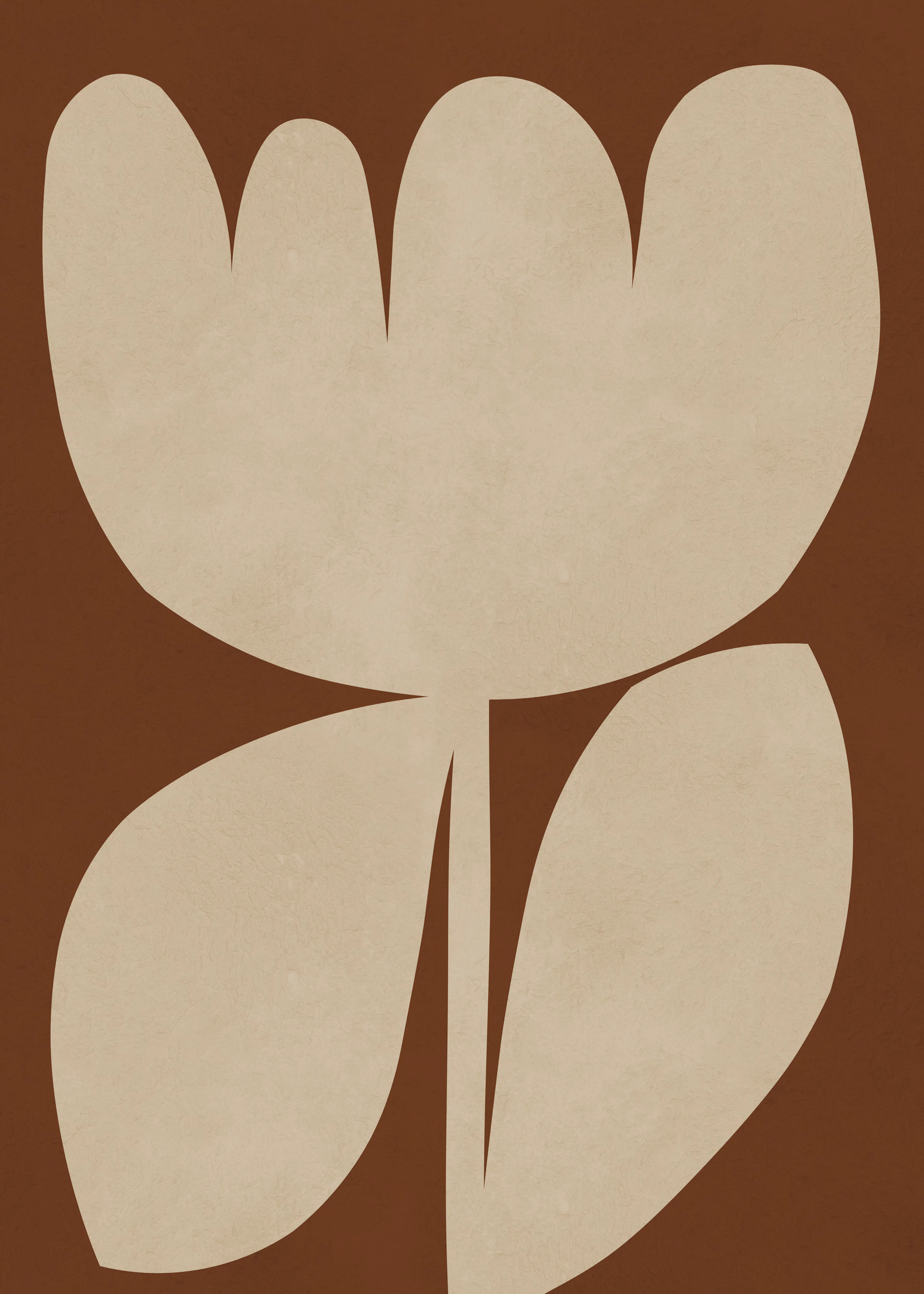 Floraison Minimaliste Poster 0