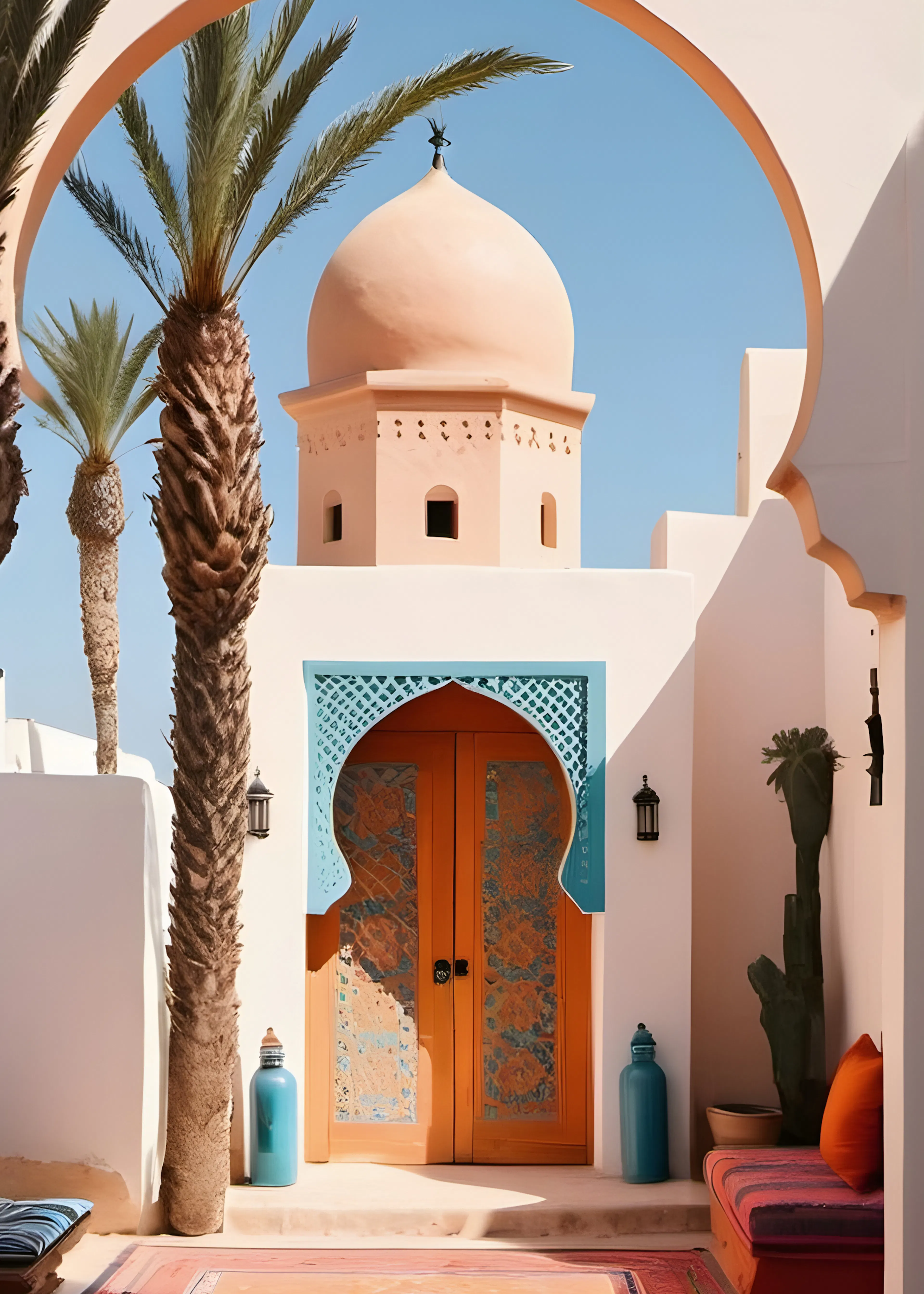 Oasis Marocaine Poster 0