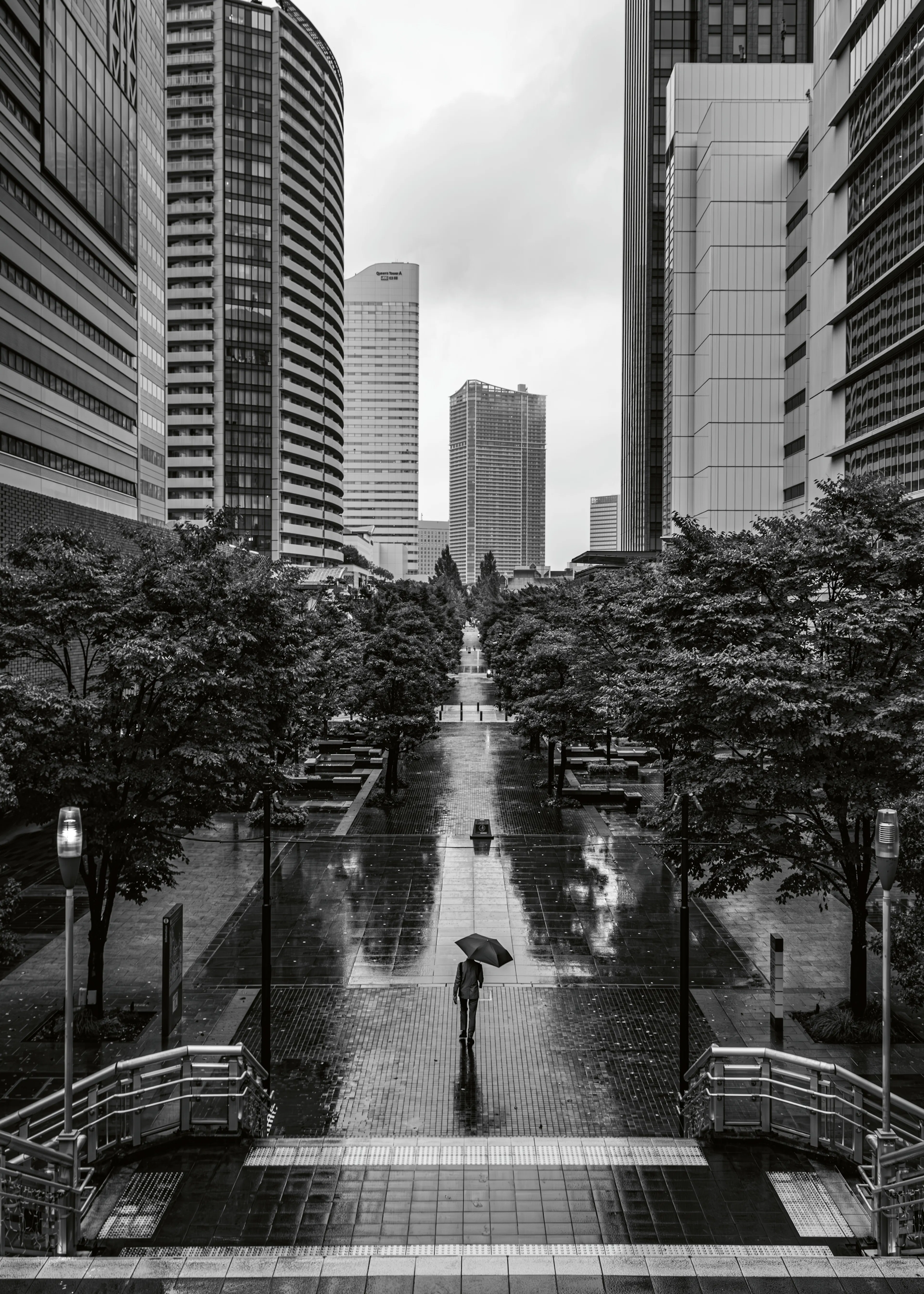Gray Urban Serenity Poster 0