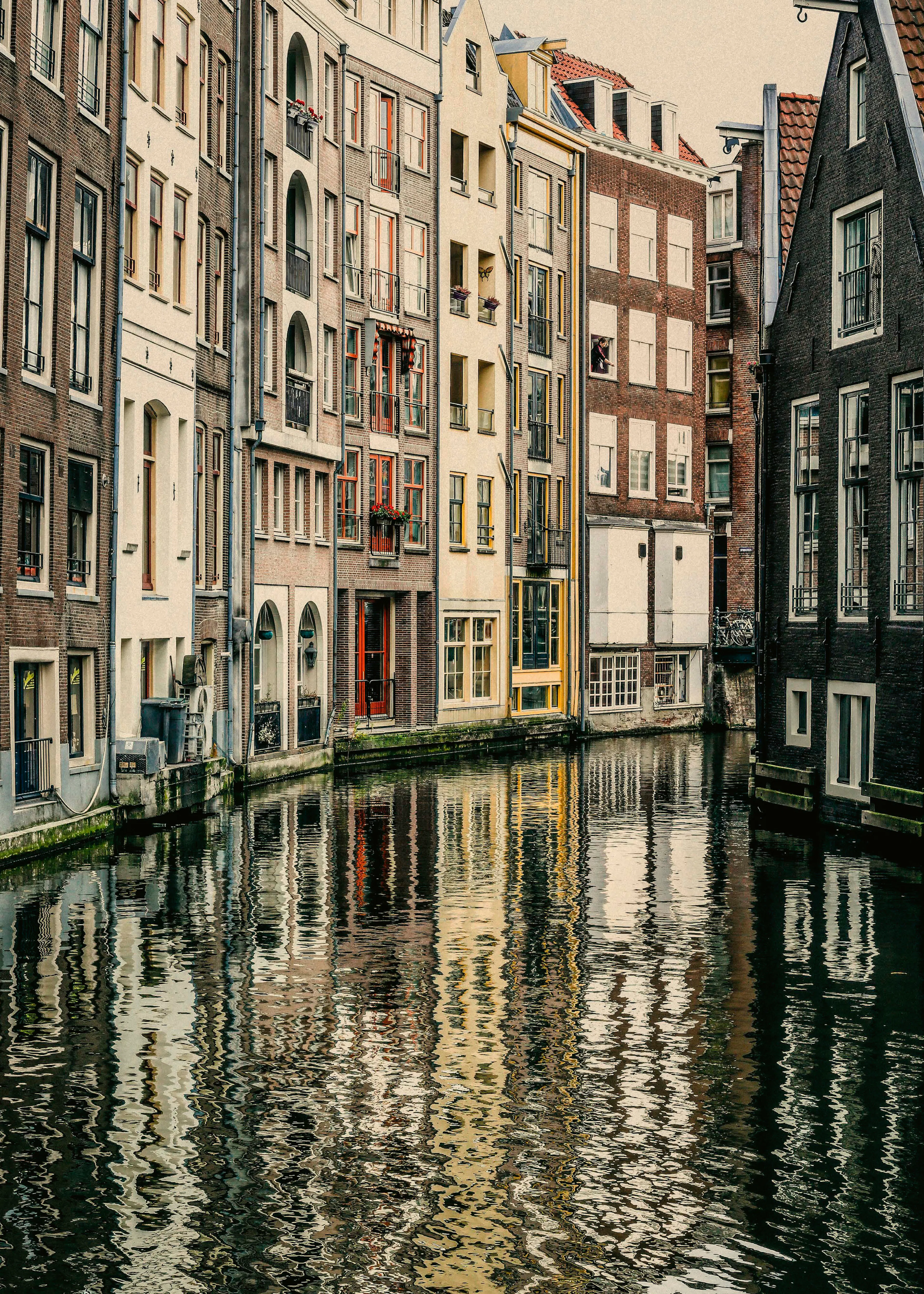 Canali Marroni di Amsterdam Poster 0