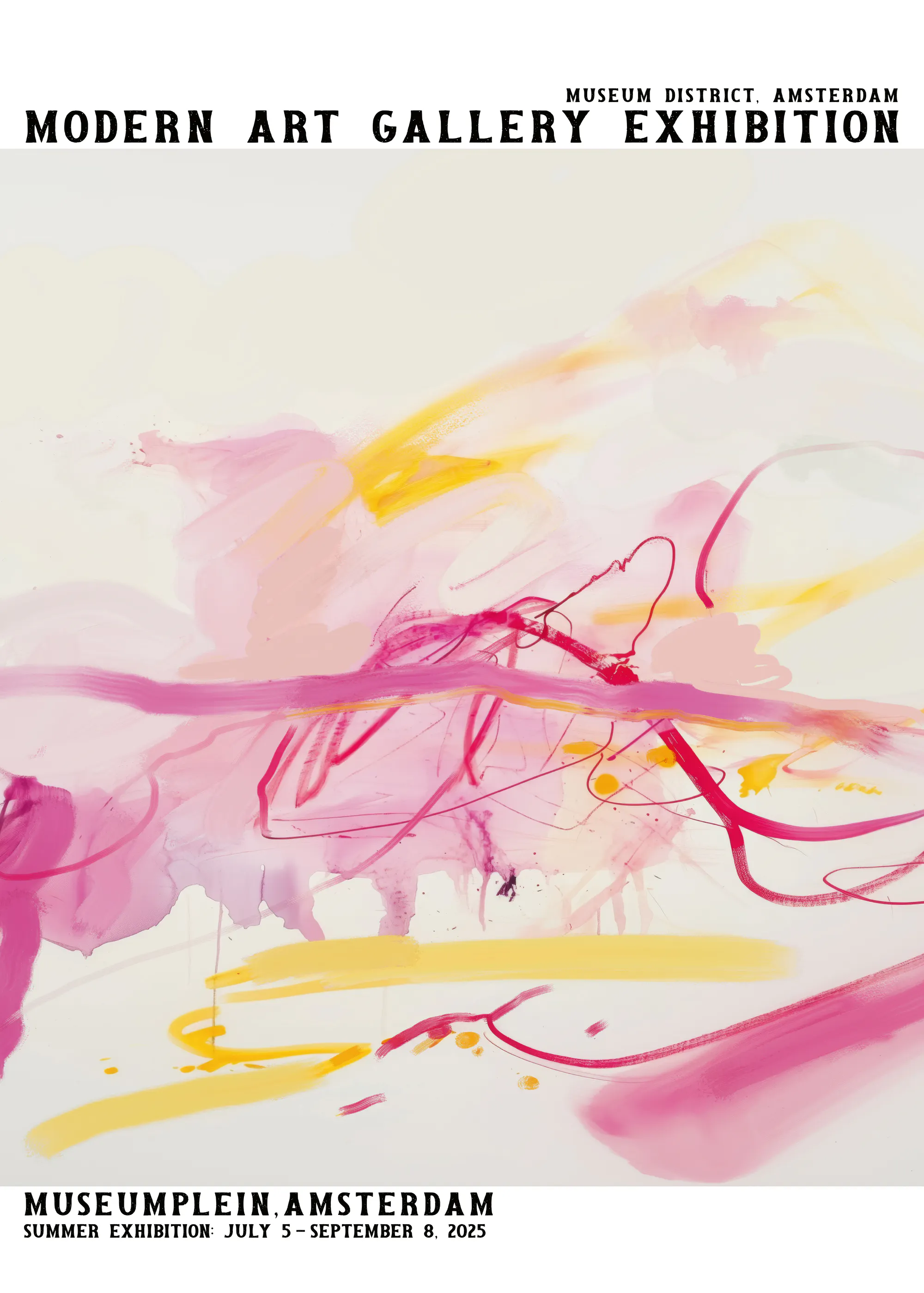 Abstract Bloom Poster 0