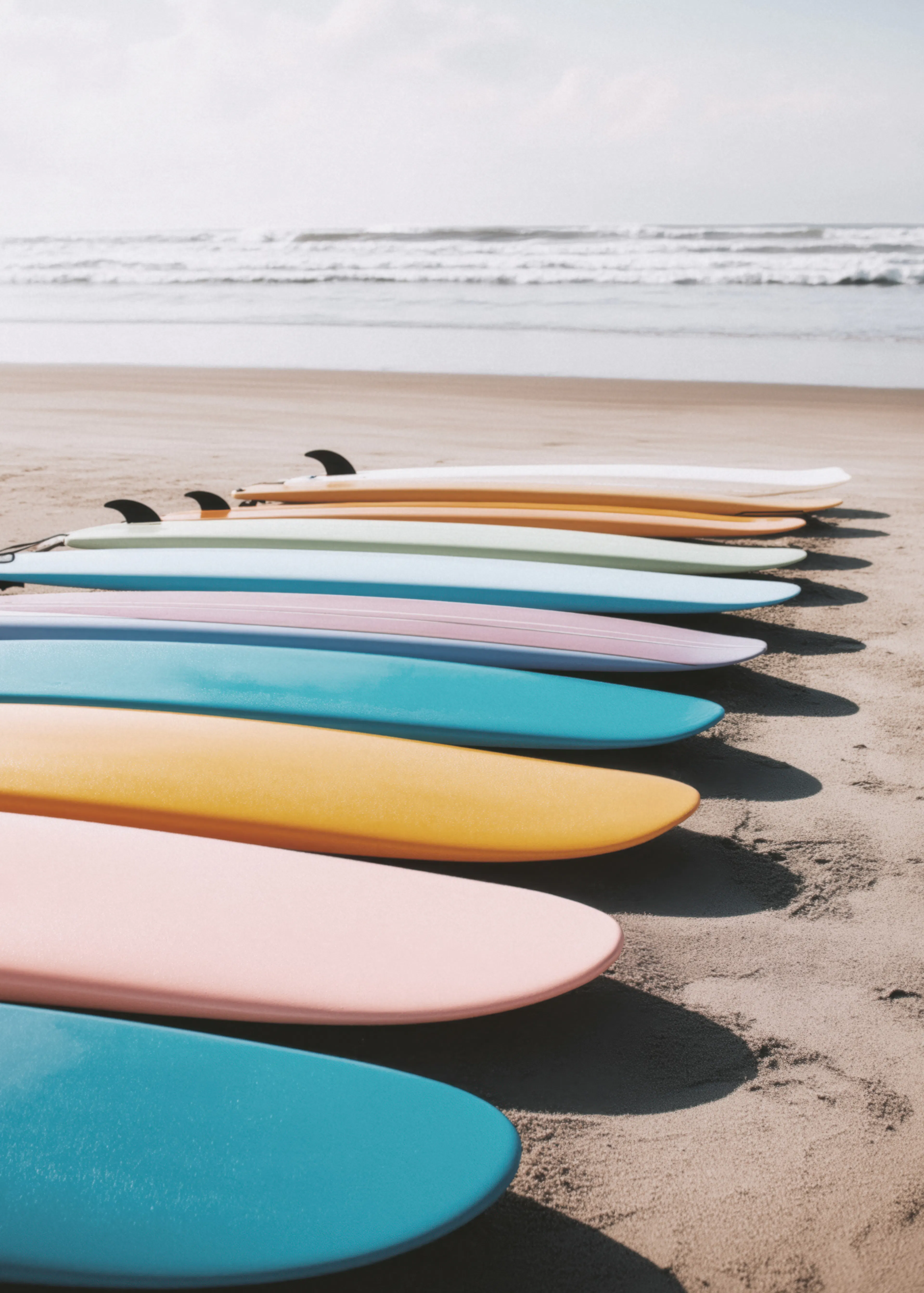 Vibes Surf Bleu Poster 0