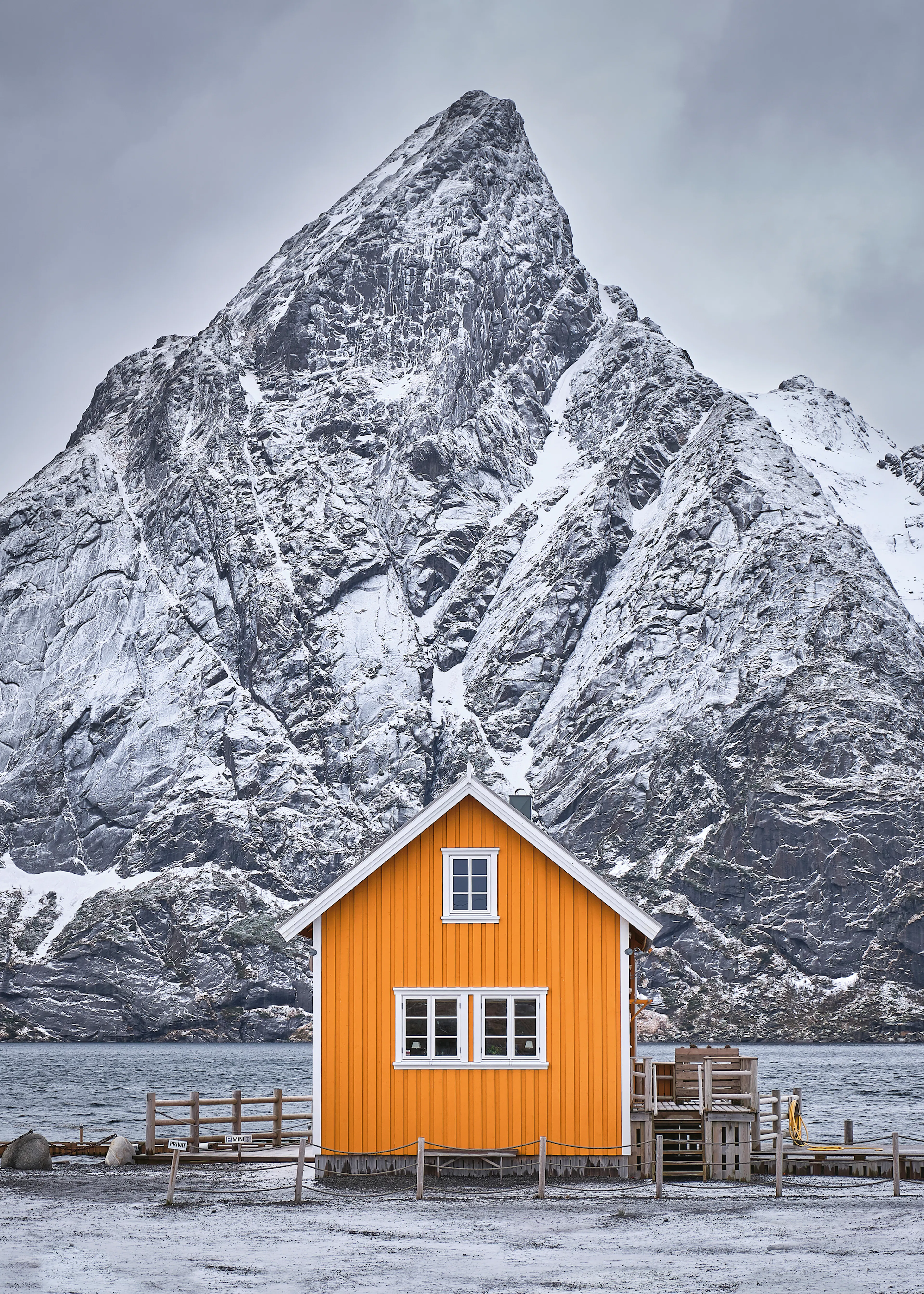 Snowy Mountain Poster 0