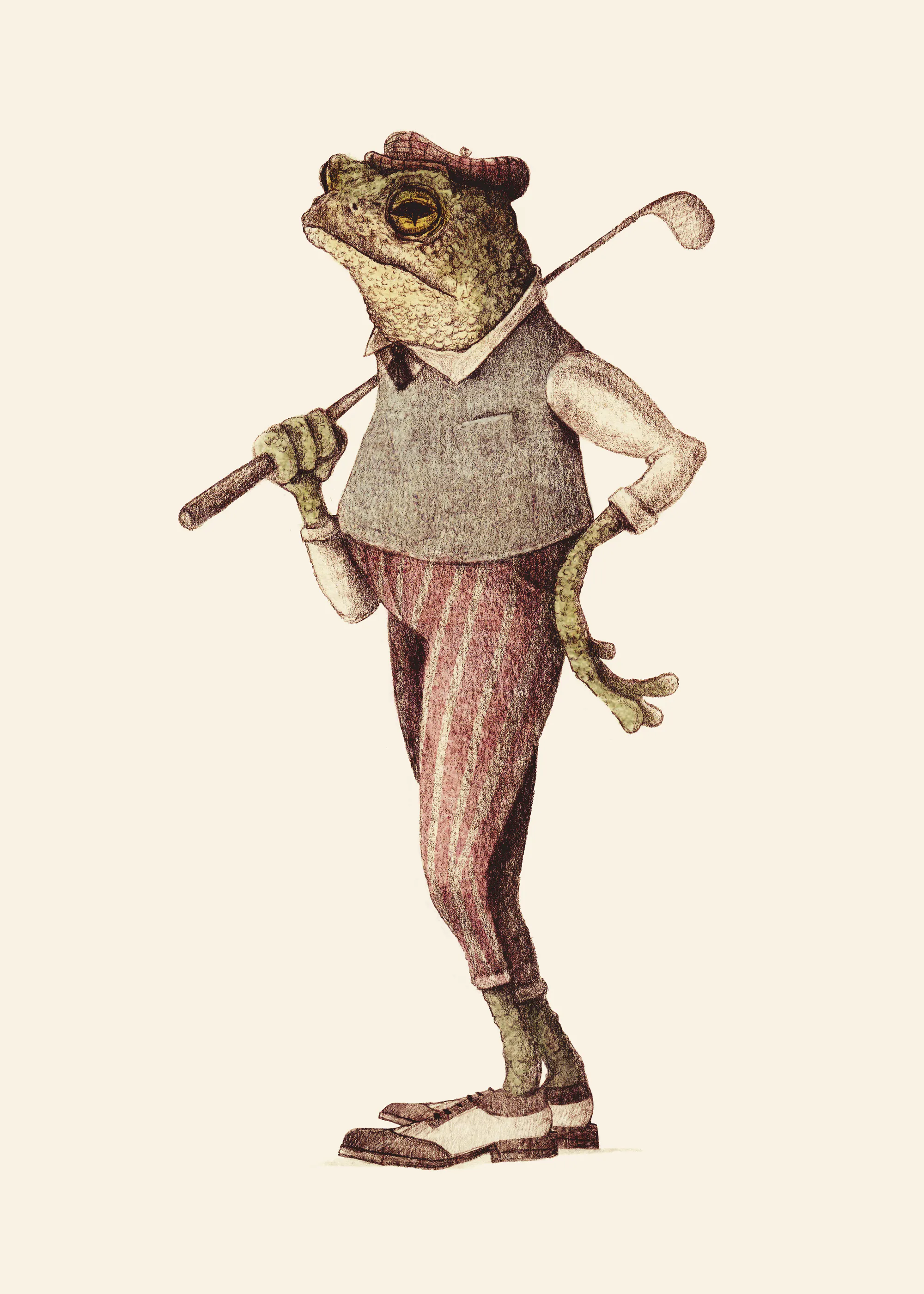Grenouille de Golf Poster 0