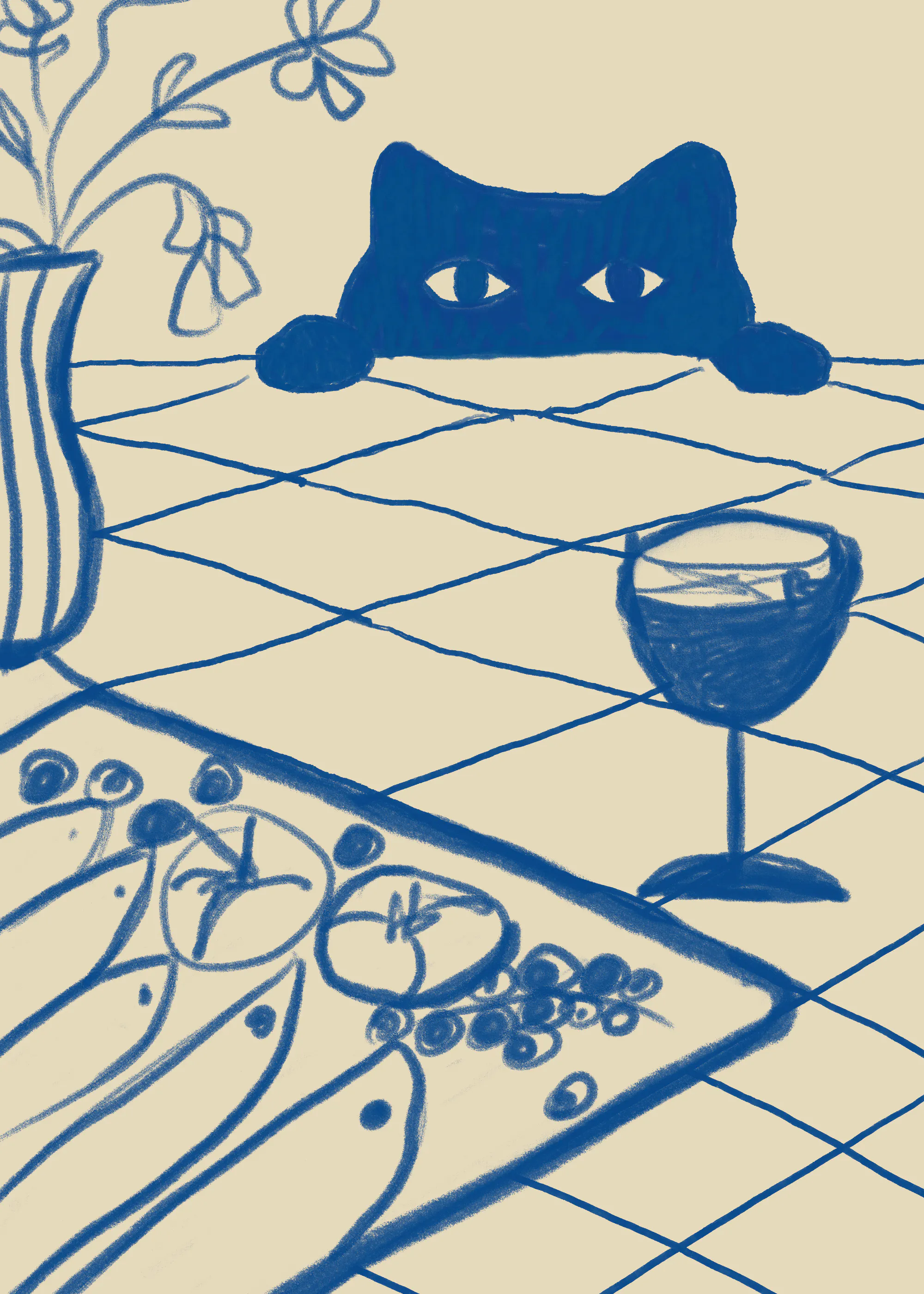 Chat Douillet Poster 0